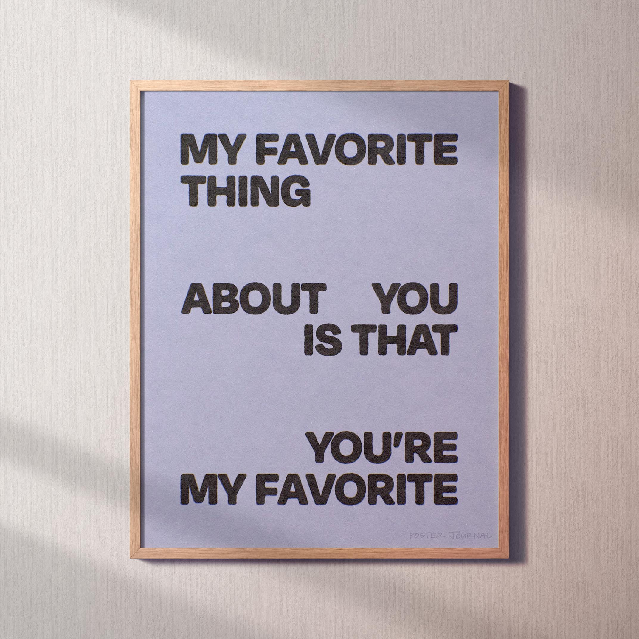 FAVORITE PRINT