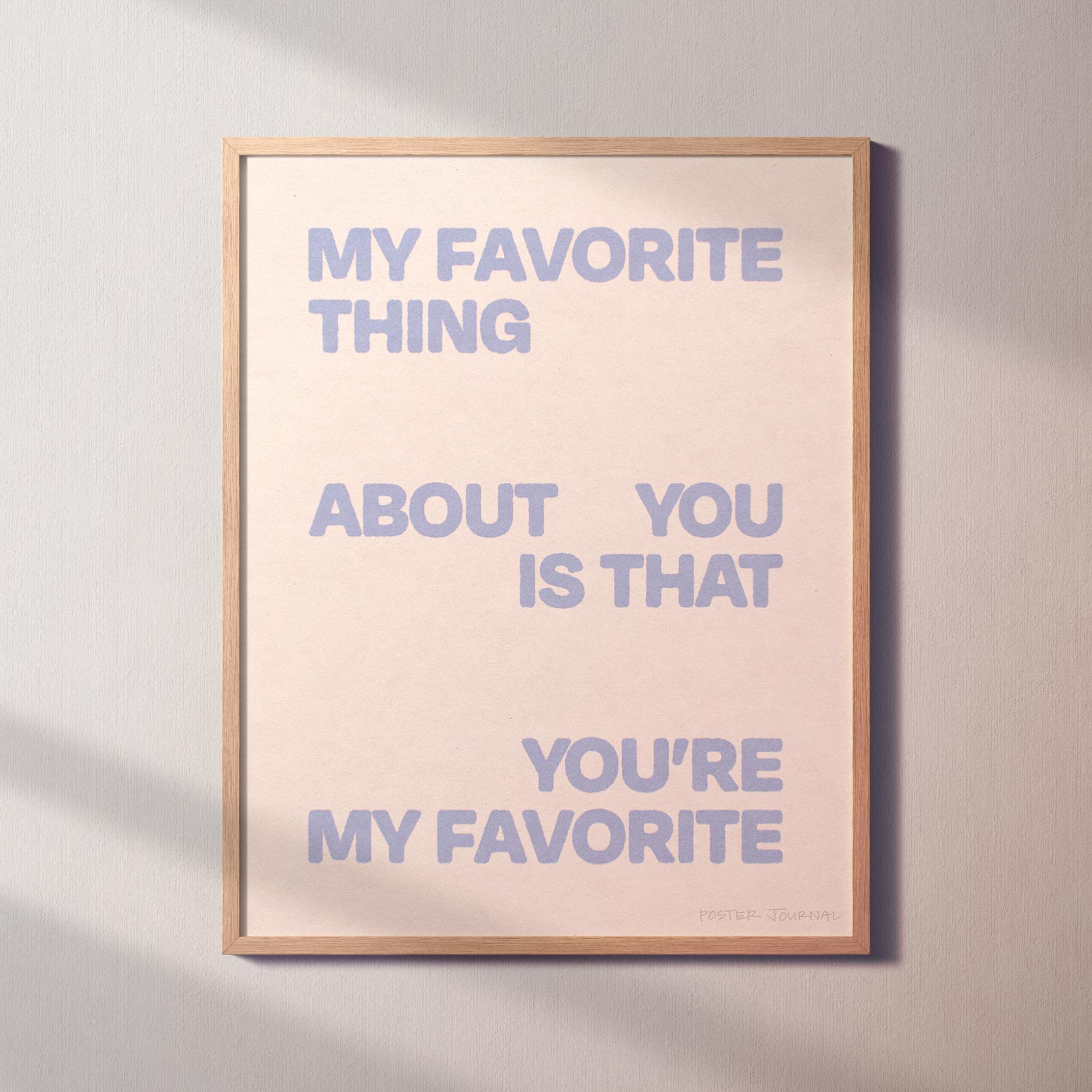FAVORITE PRINT
