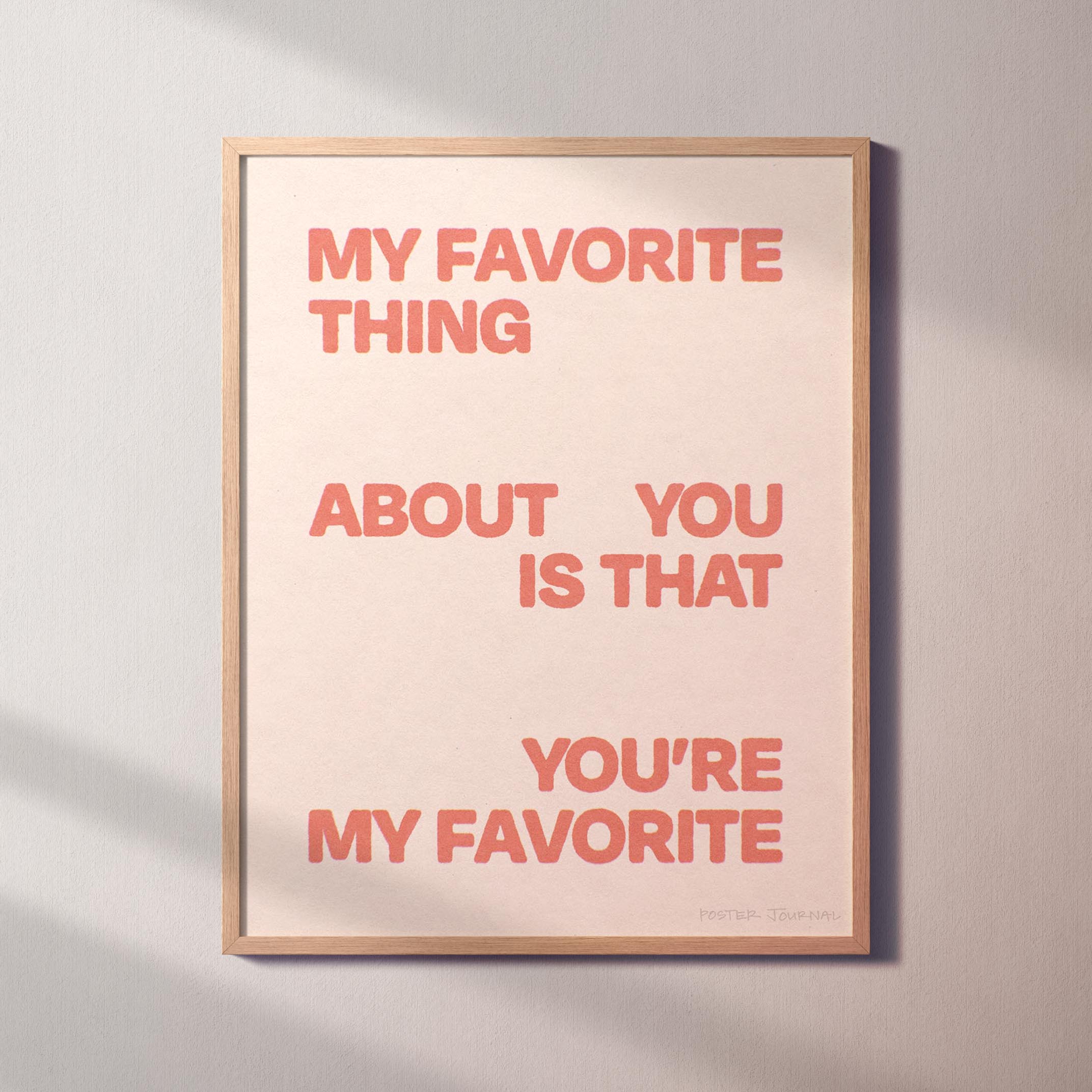 FAVORITE PRINT