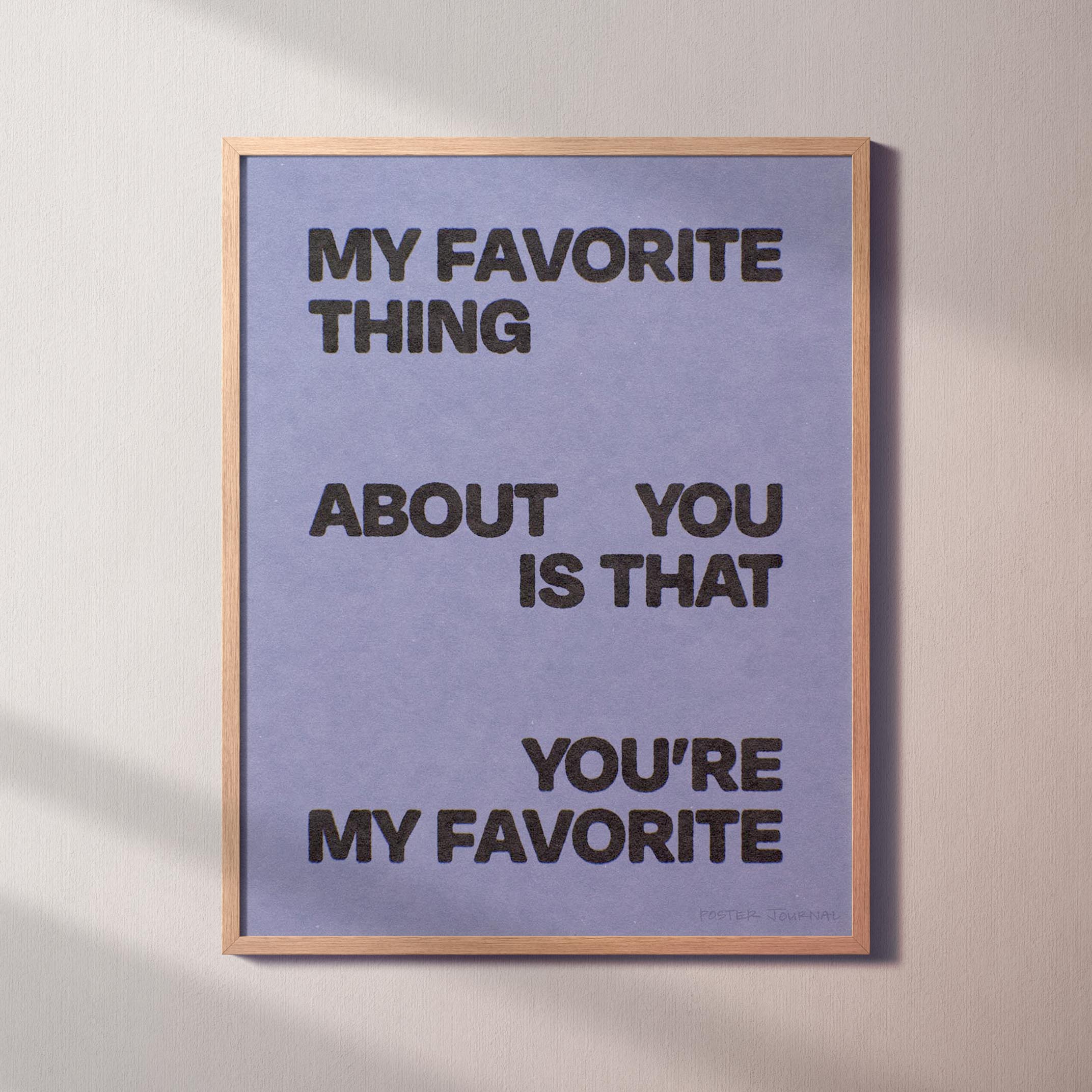 FAVORITE PRINT