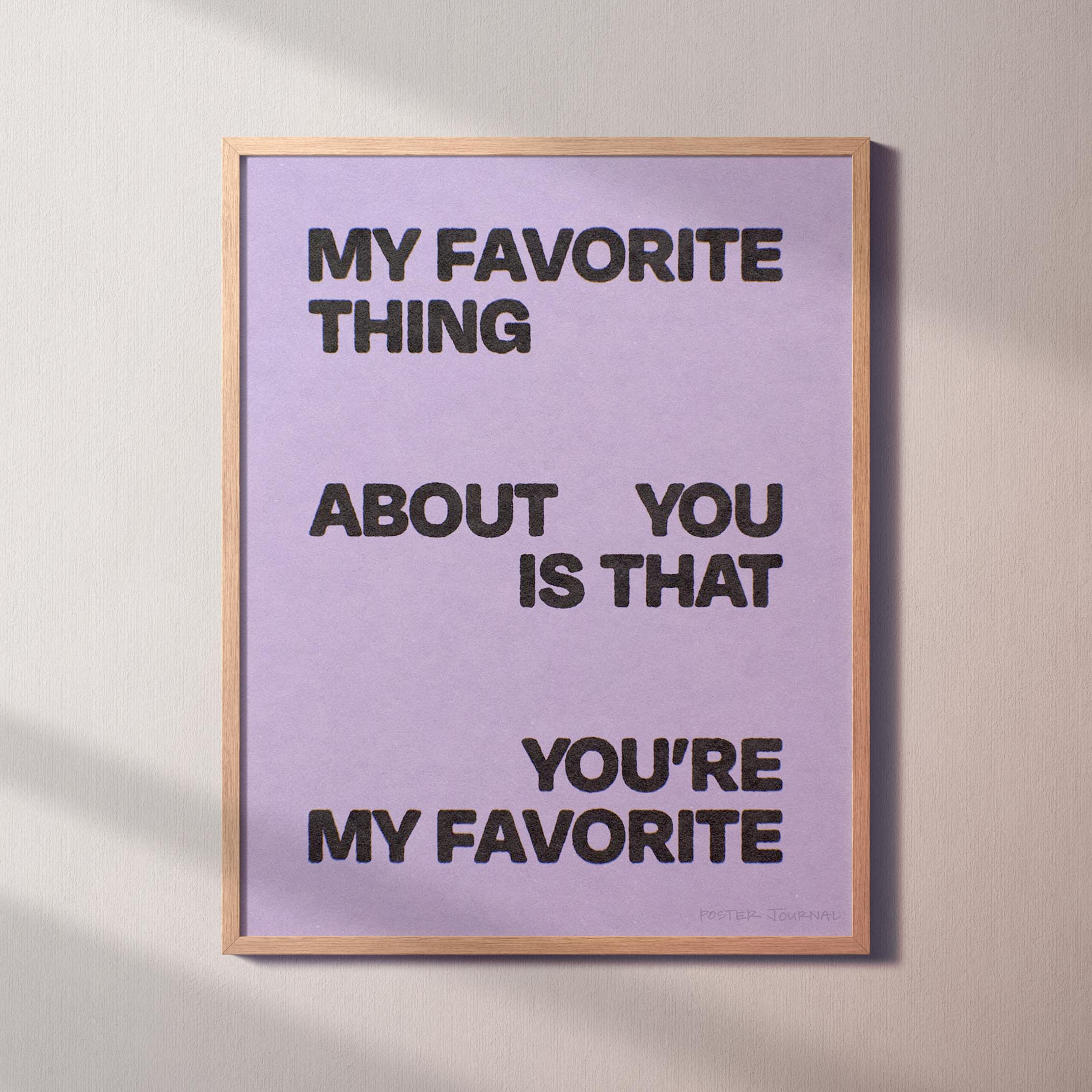 FAVORITE PRINT
