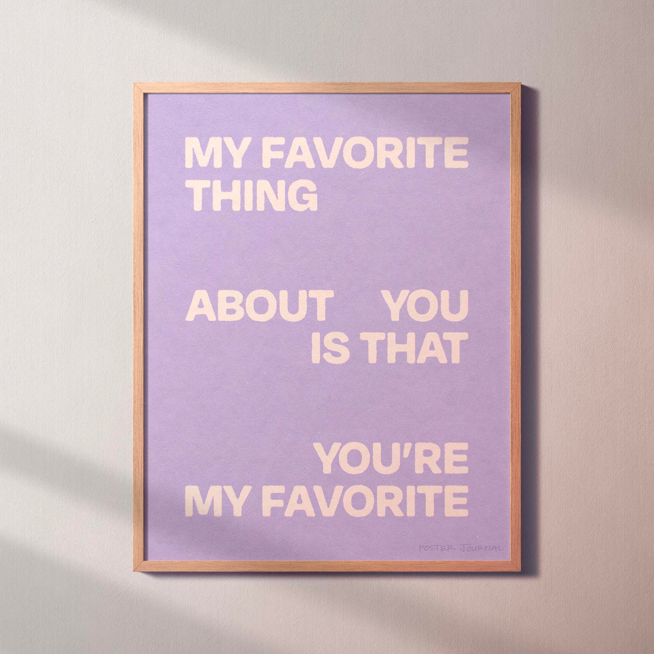 FAVORITE PRINT