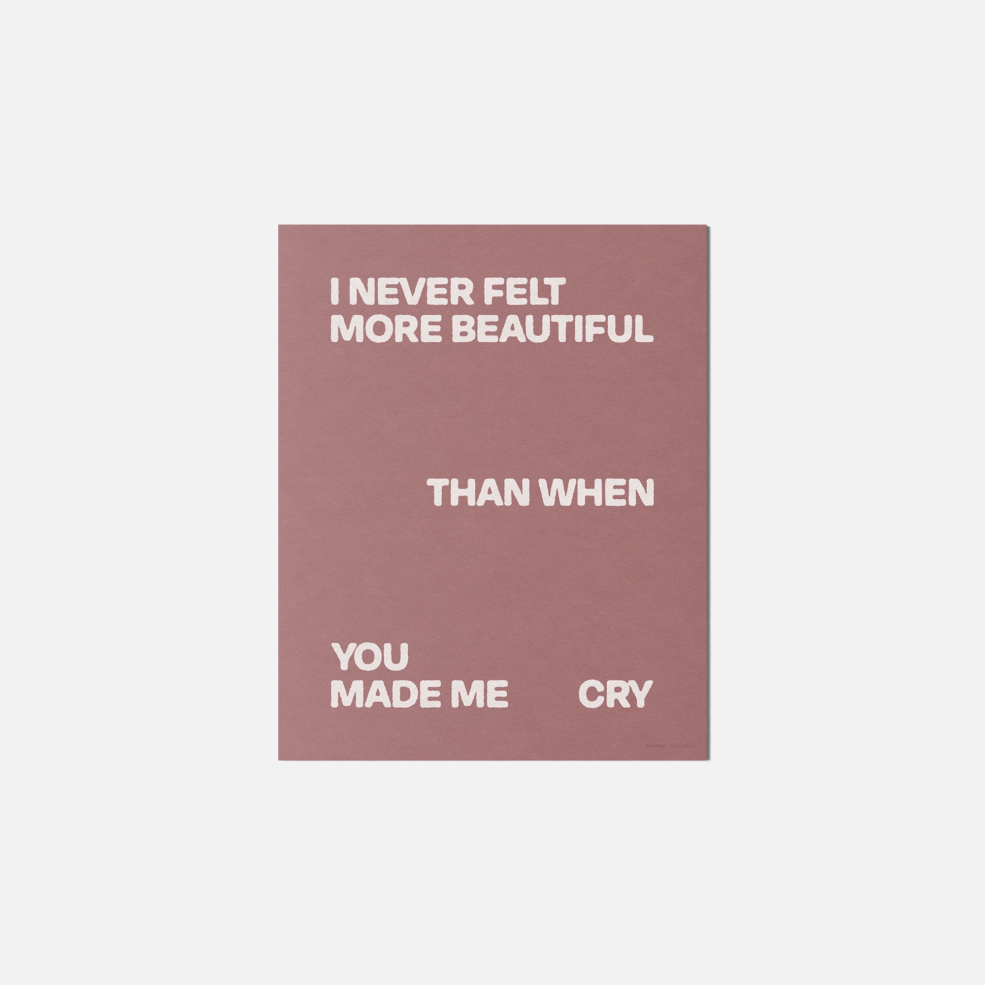 FELT PRINT