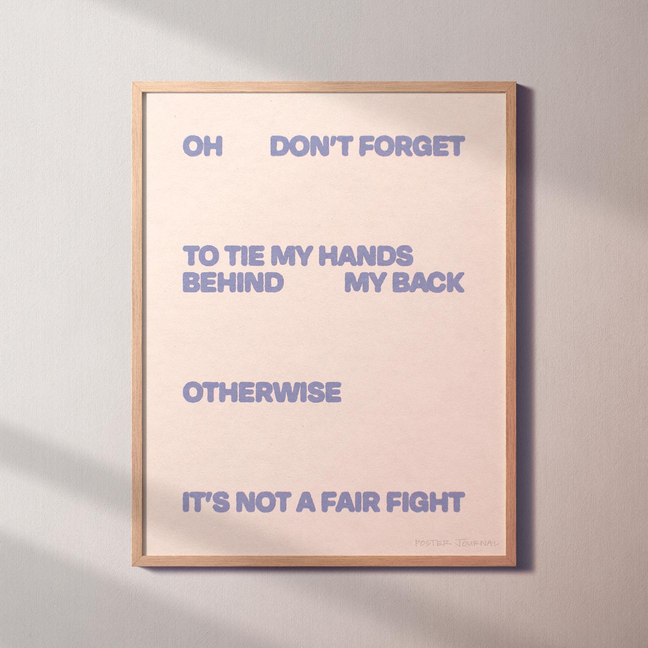 FIGHT PRINT