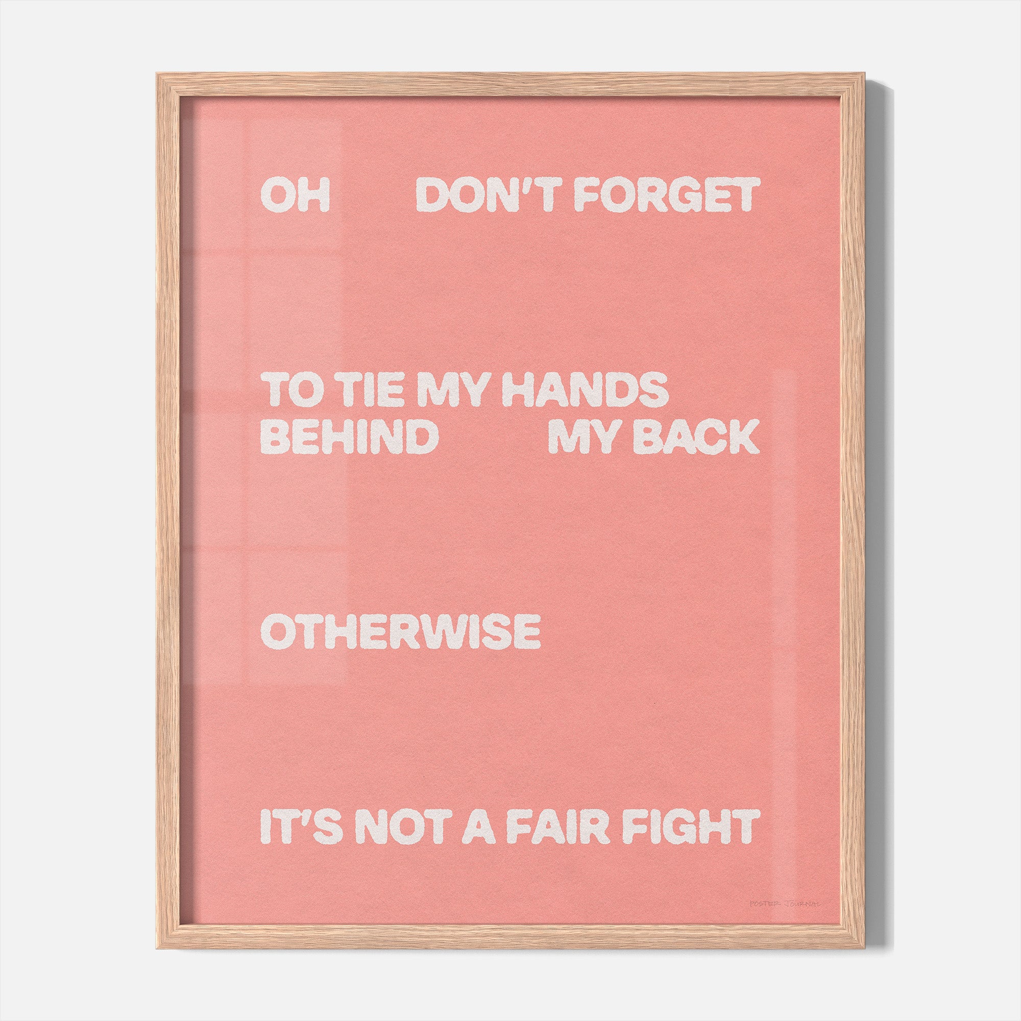 FIGHT PRINT