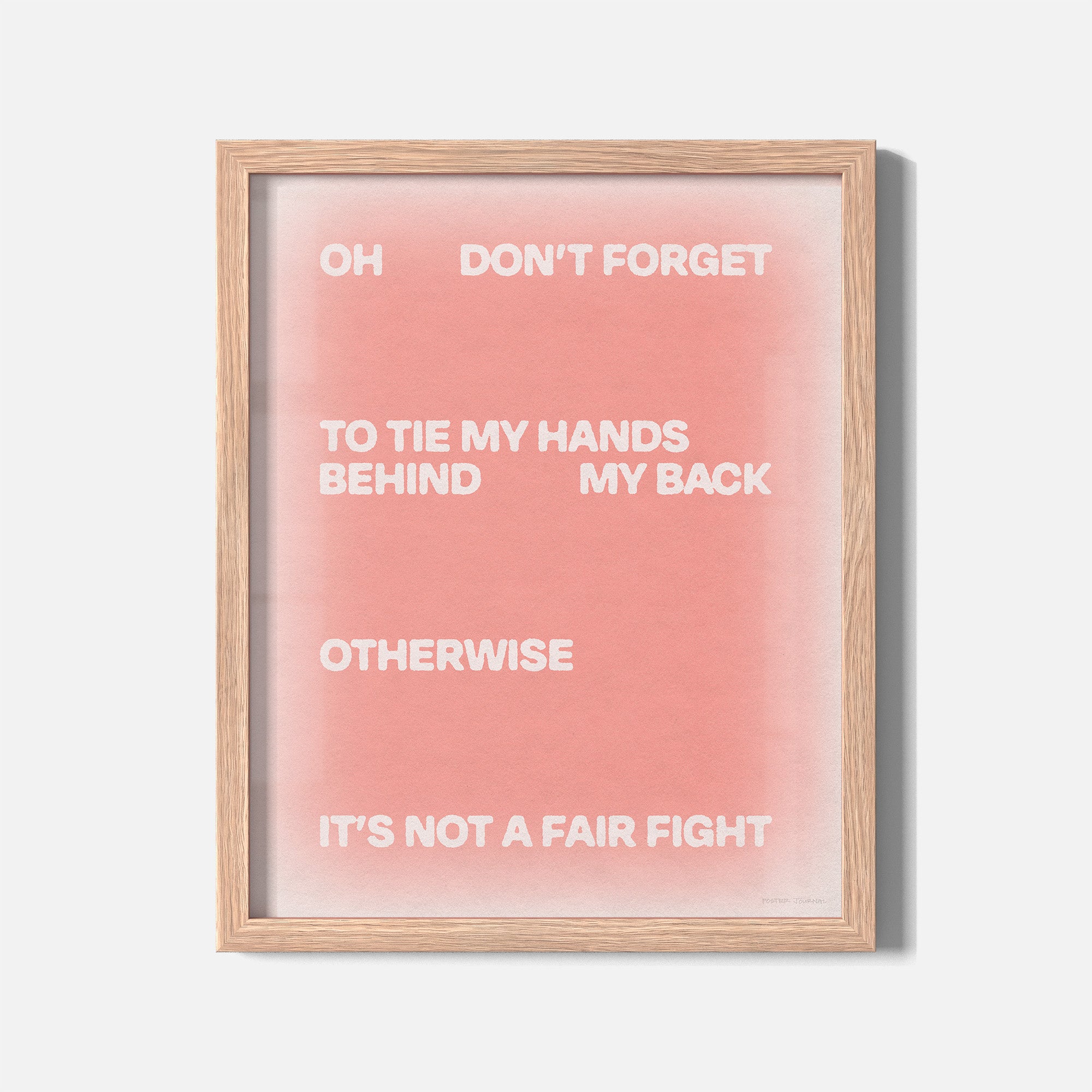 FIGHT PRINT