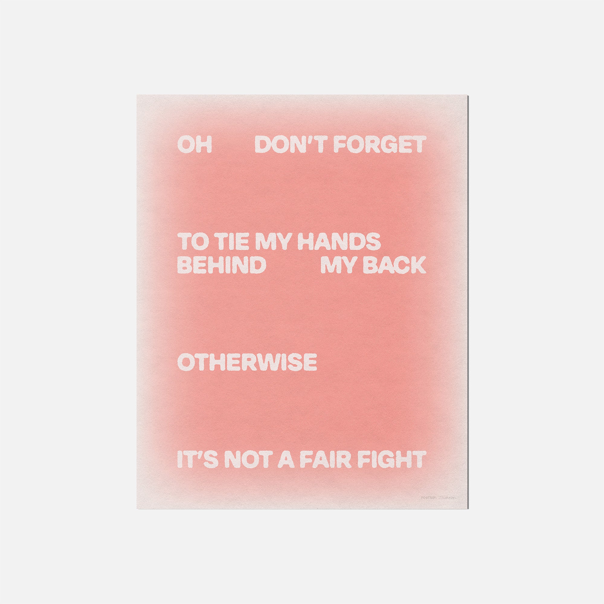 FIGHT PRINT
