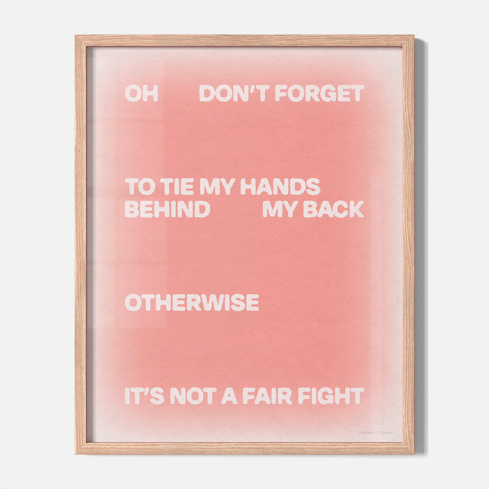 FIGHT PRINT
