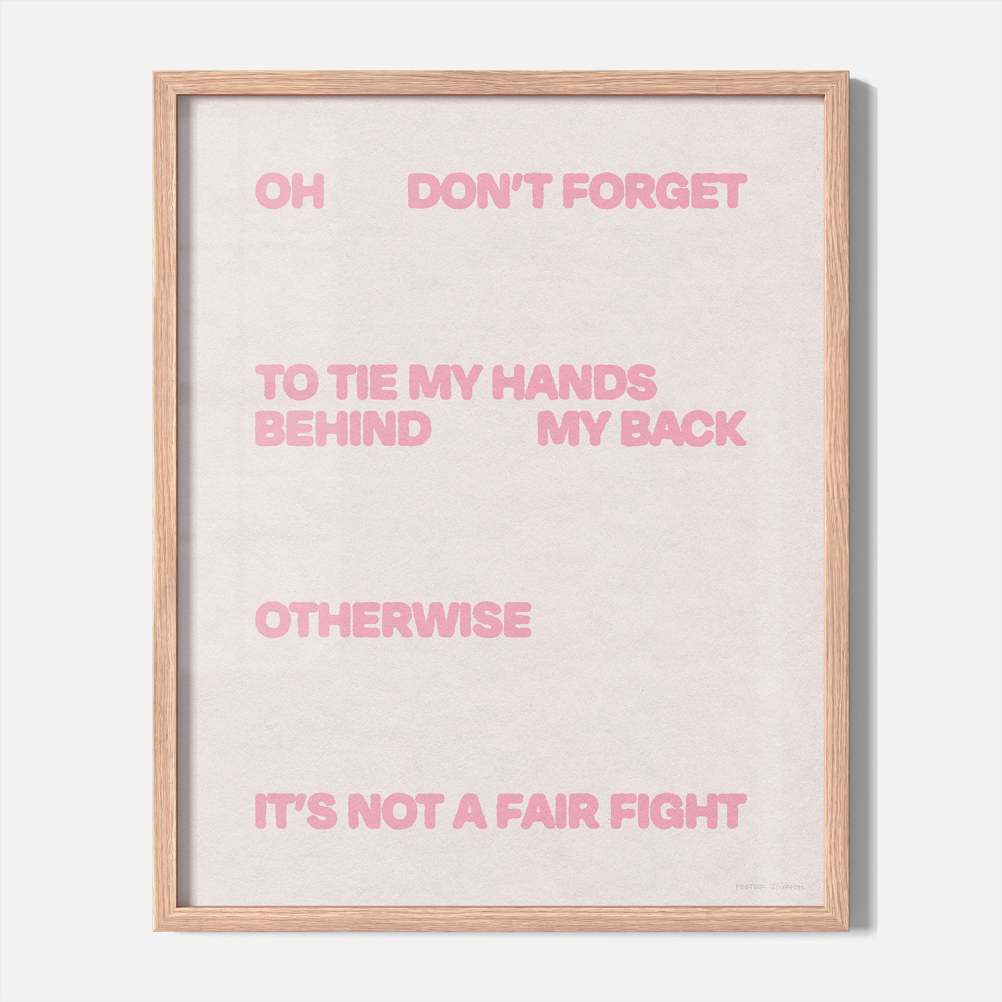 FIGHT PRINT