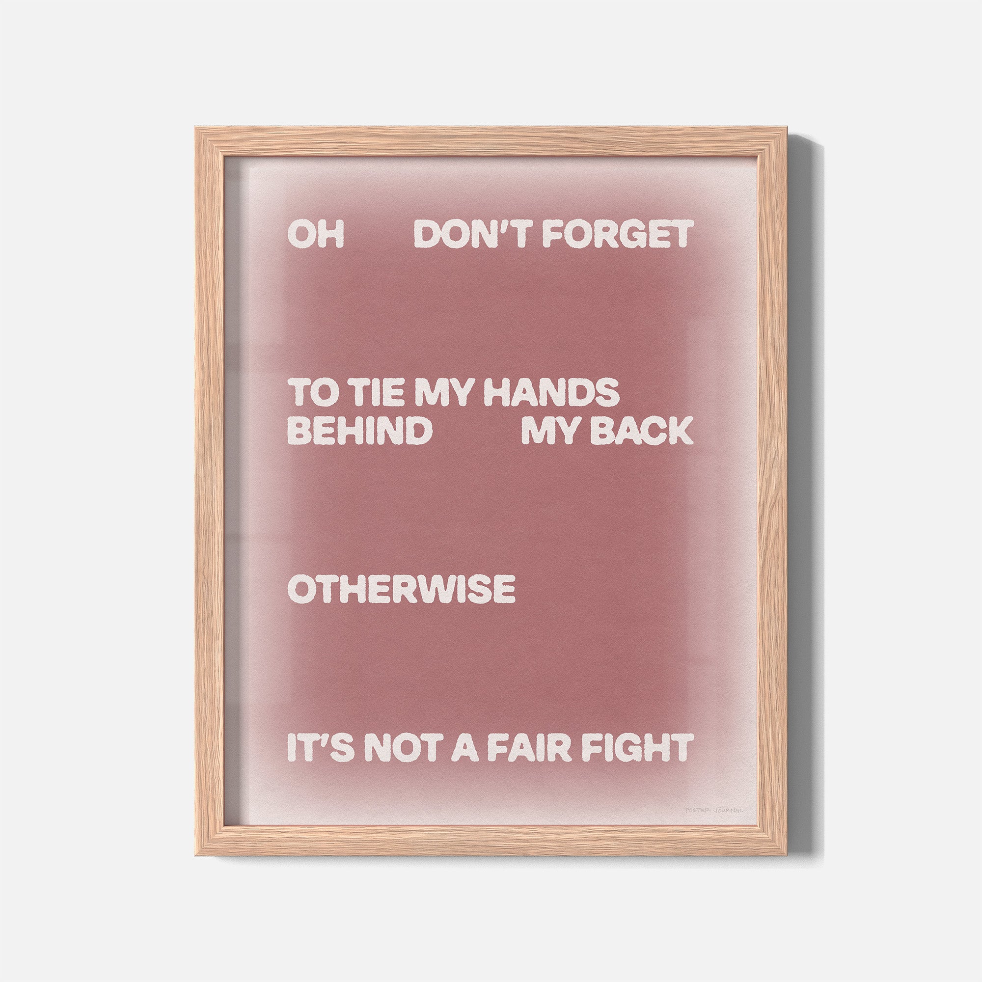 FIGHT PRINT
