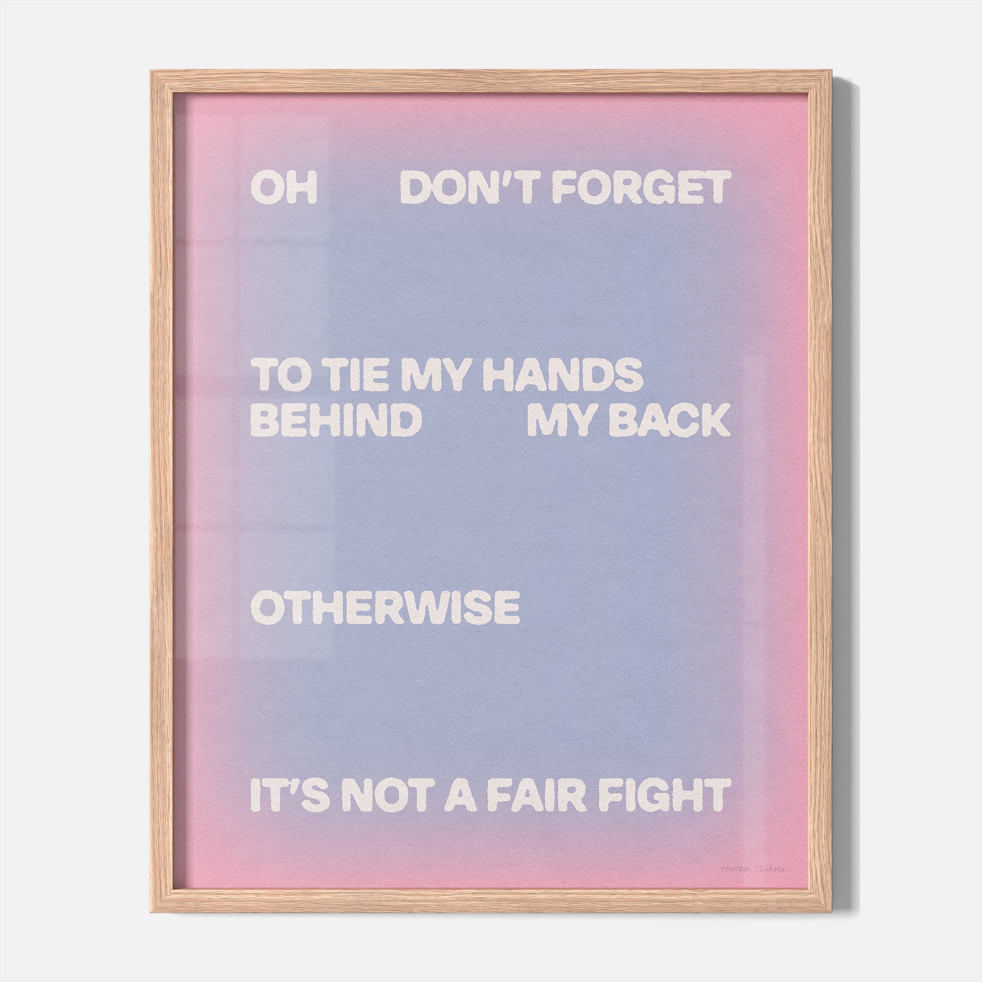 FIGHT PRINT