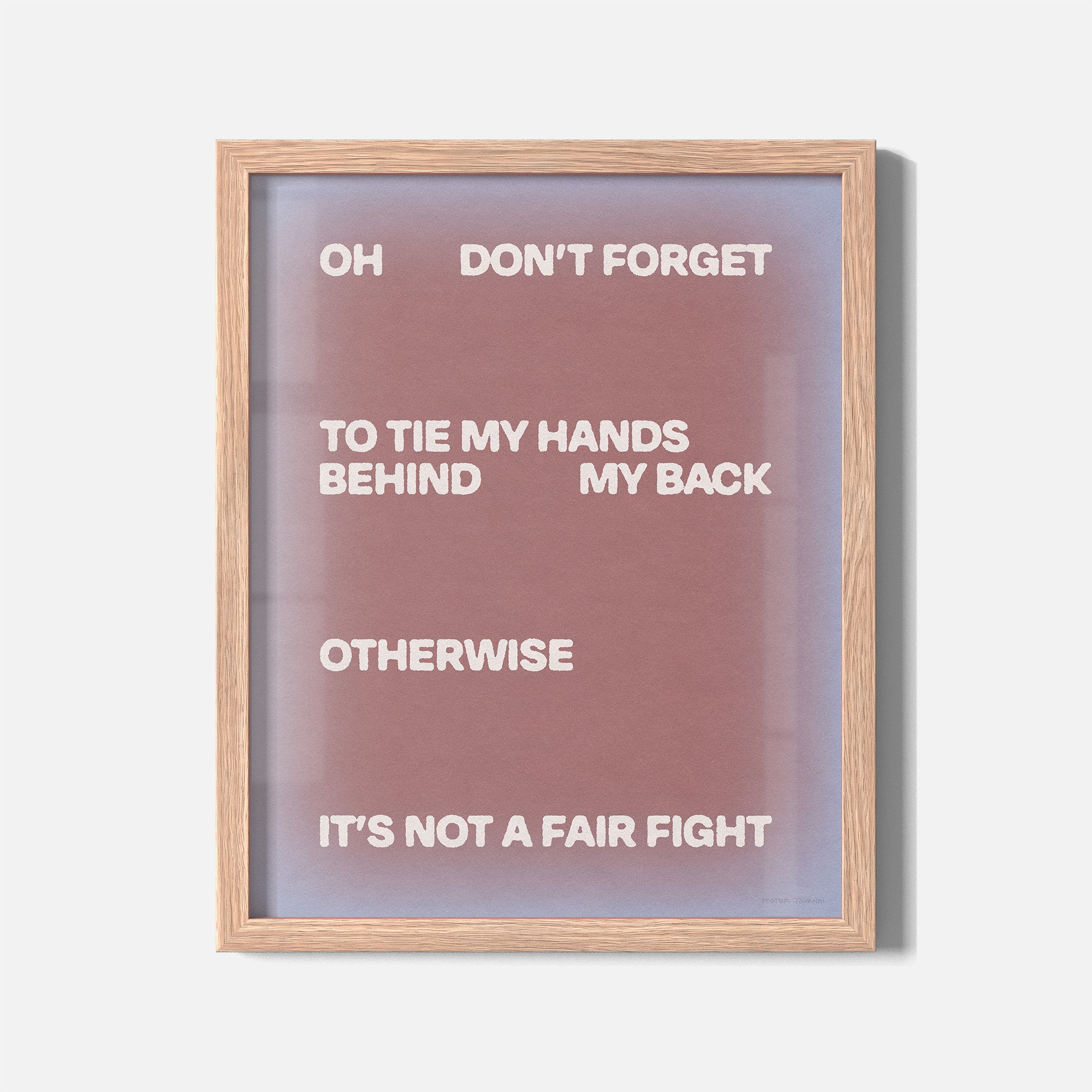 FIGHT PRINT