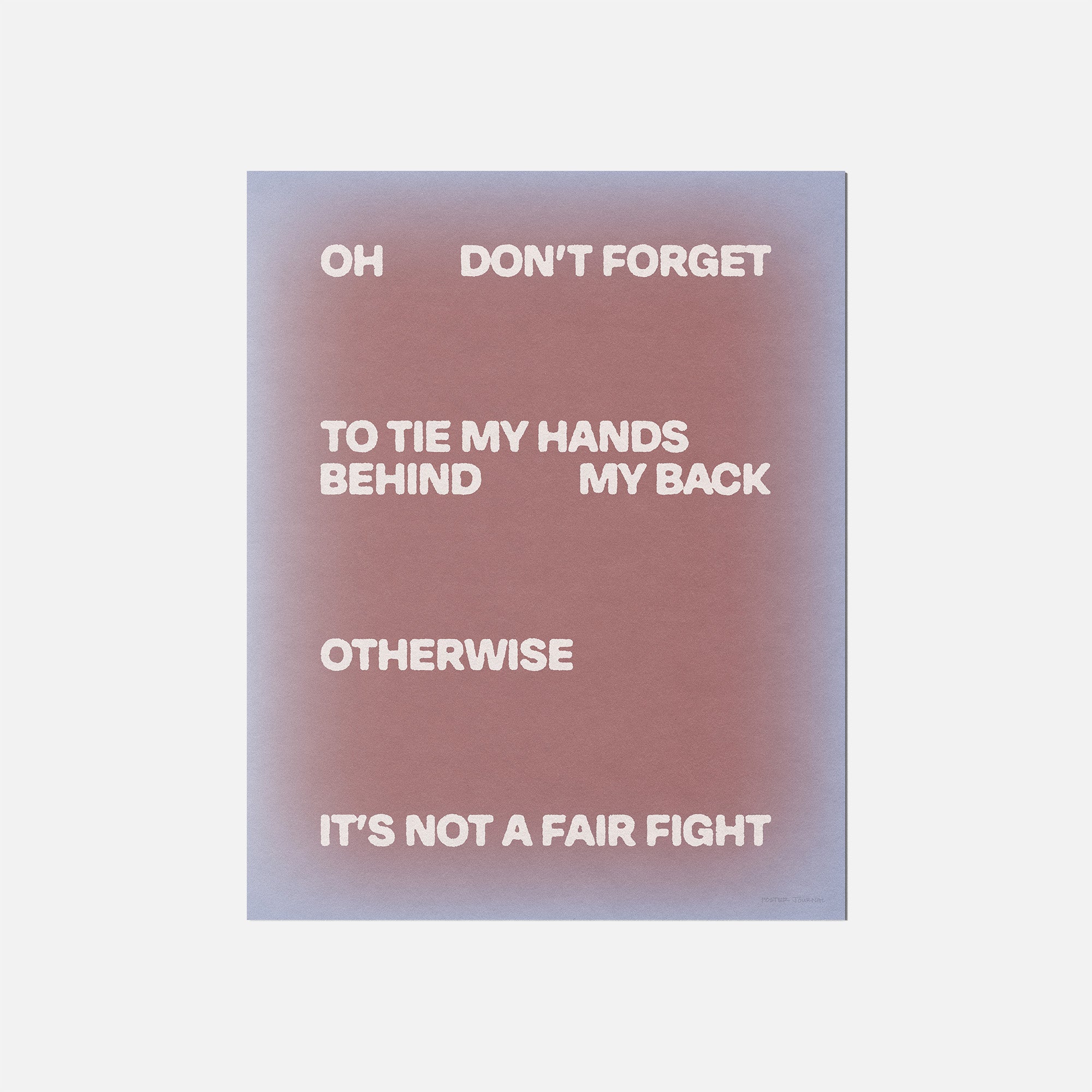 FIGHT PRINT