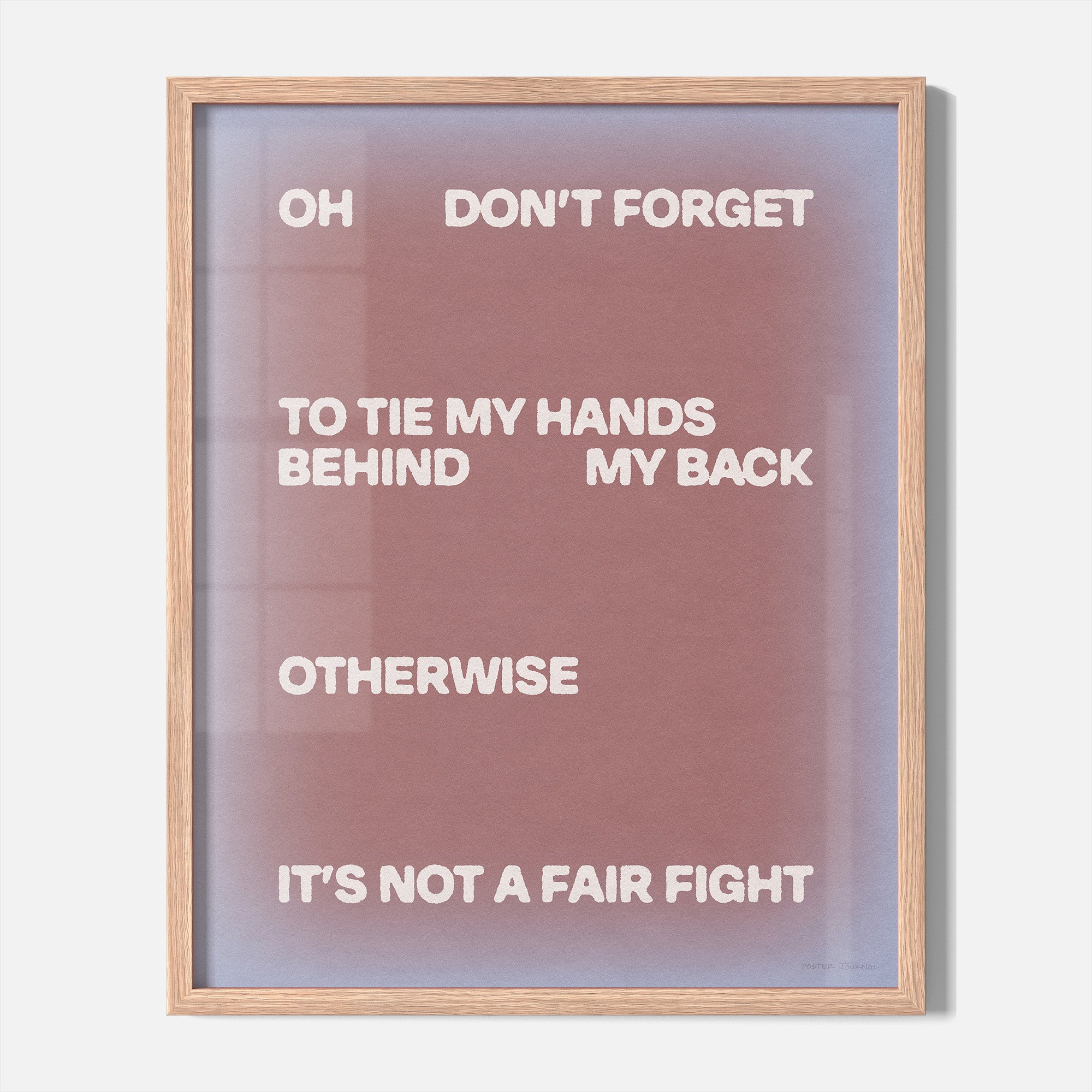 FIGHT PRINT