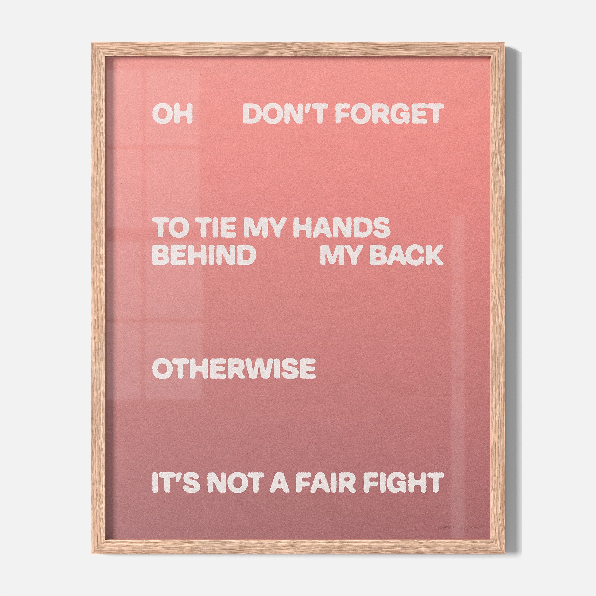 FIGHT PRINT
