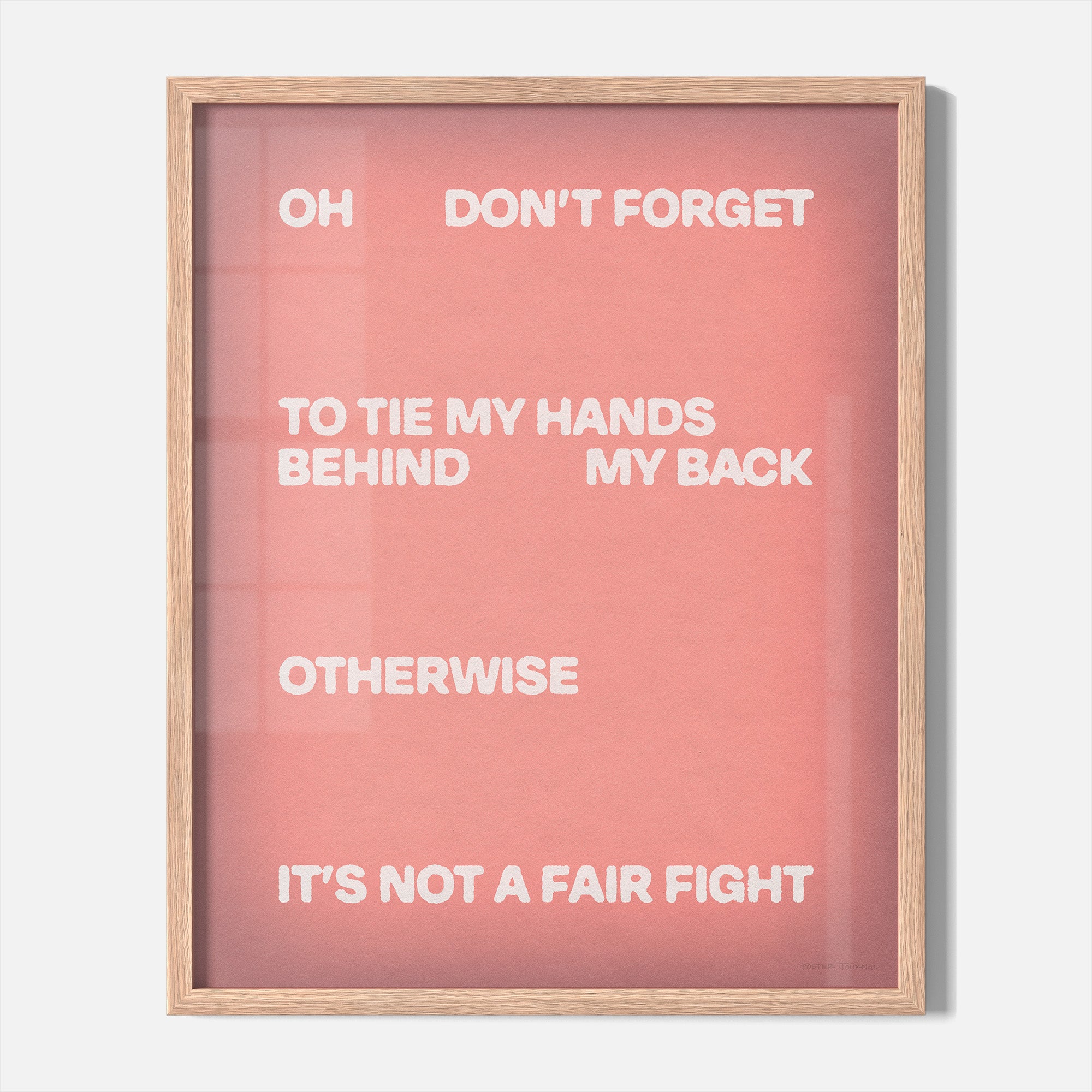 FIGHT PRINT