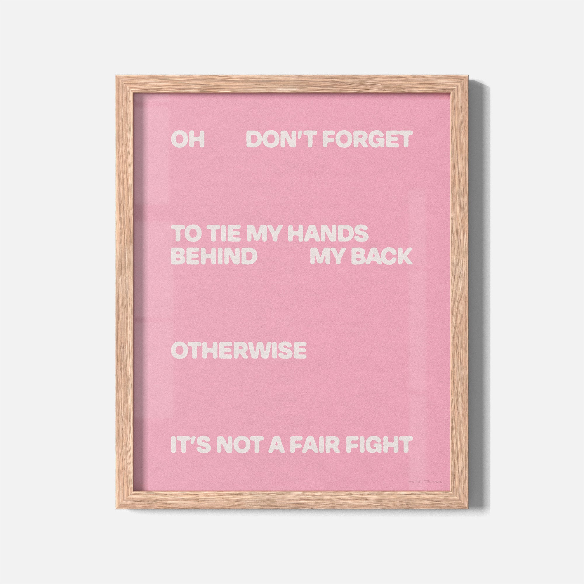 FIGHT PRINT