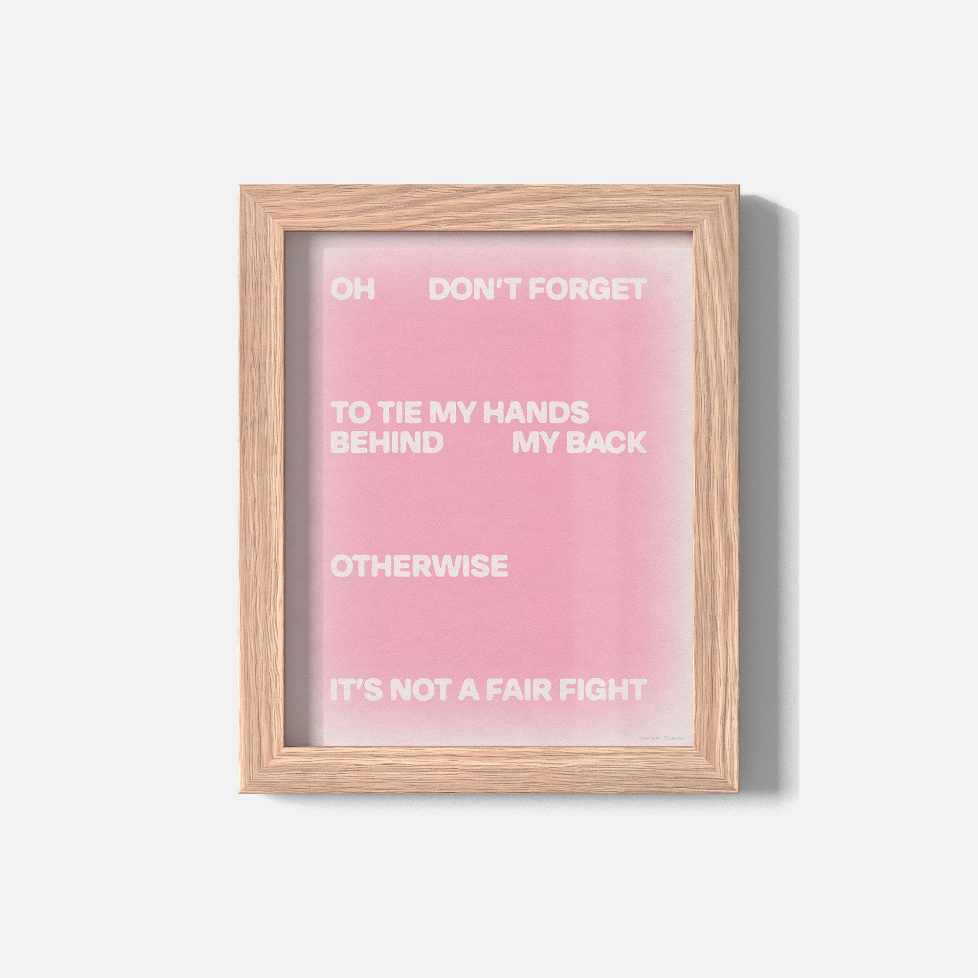 FIGHT PRINT
