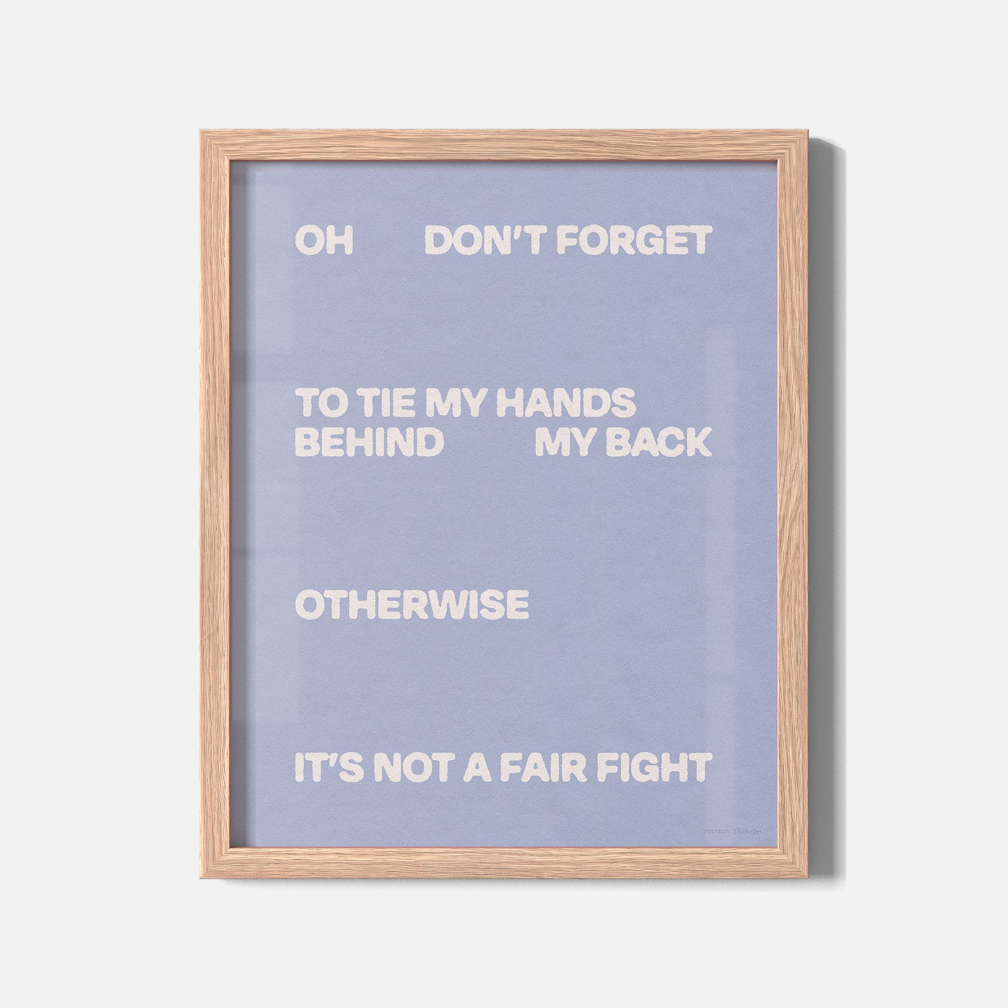 FIGHT PRINT