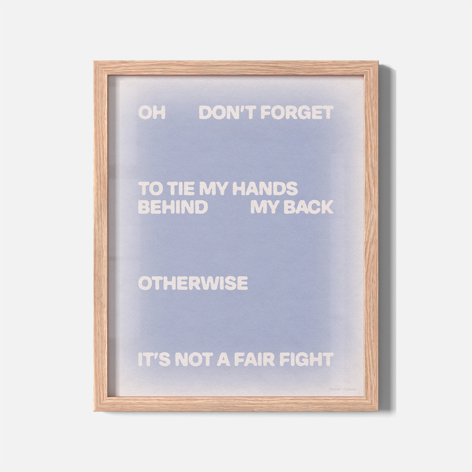 FIGHT PRINT