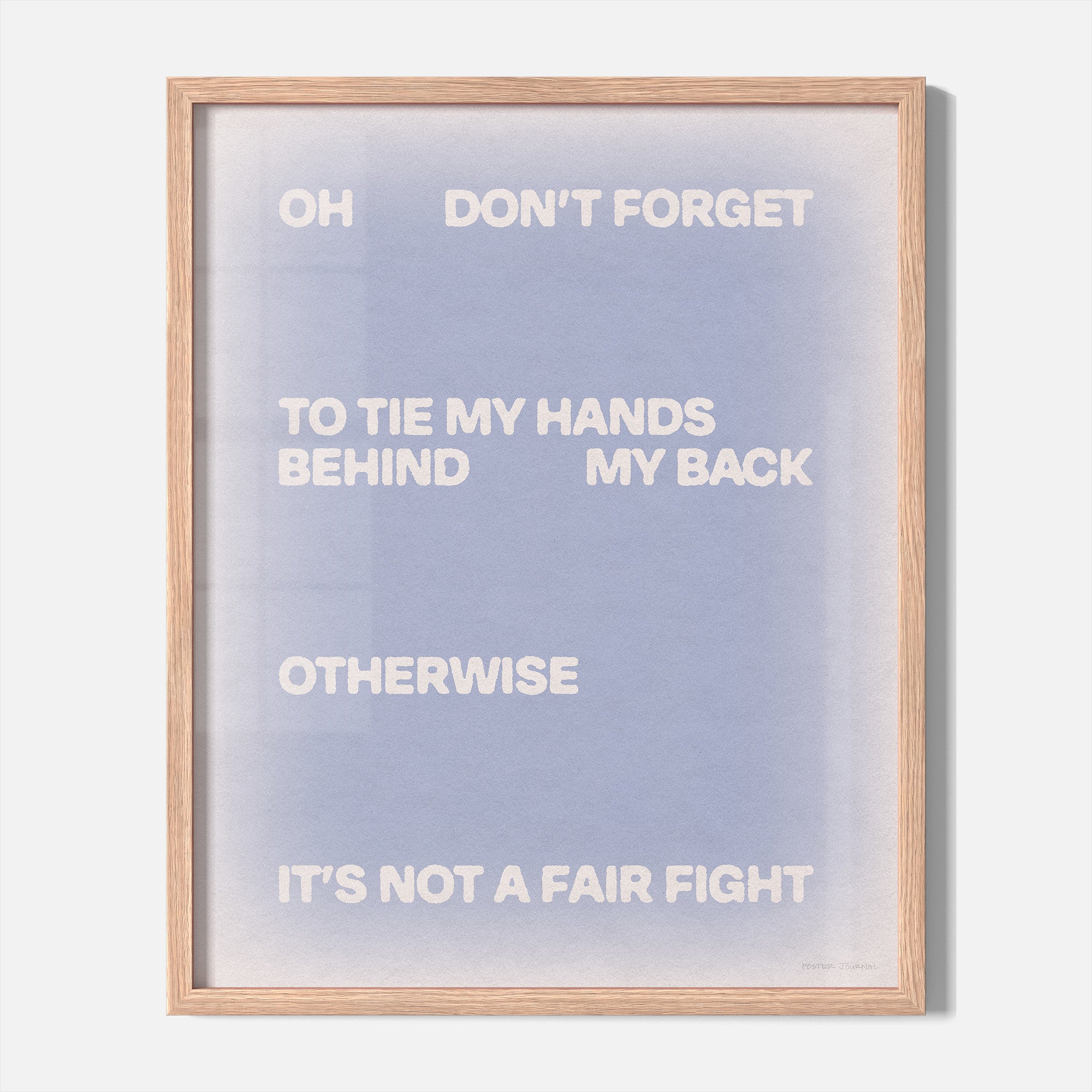 FIGHT PRINT
