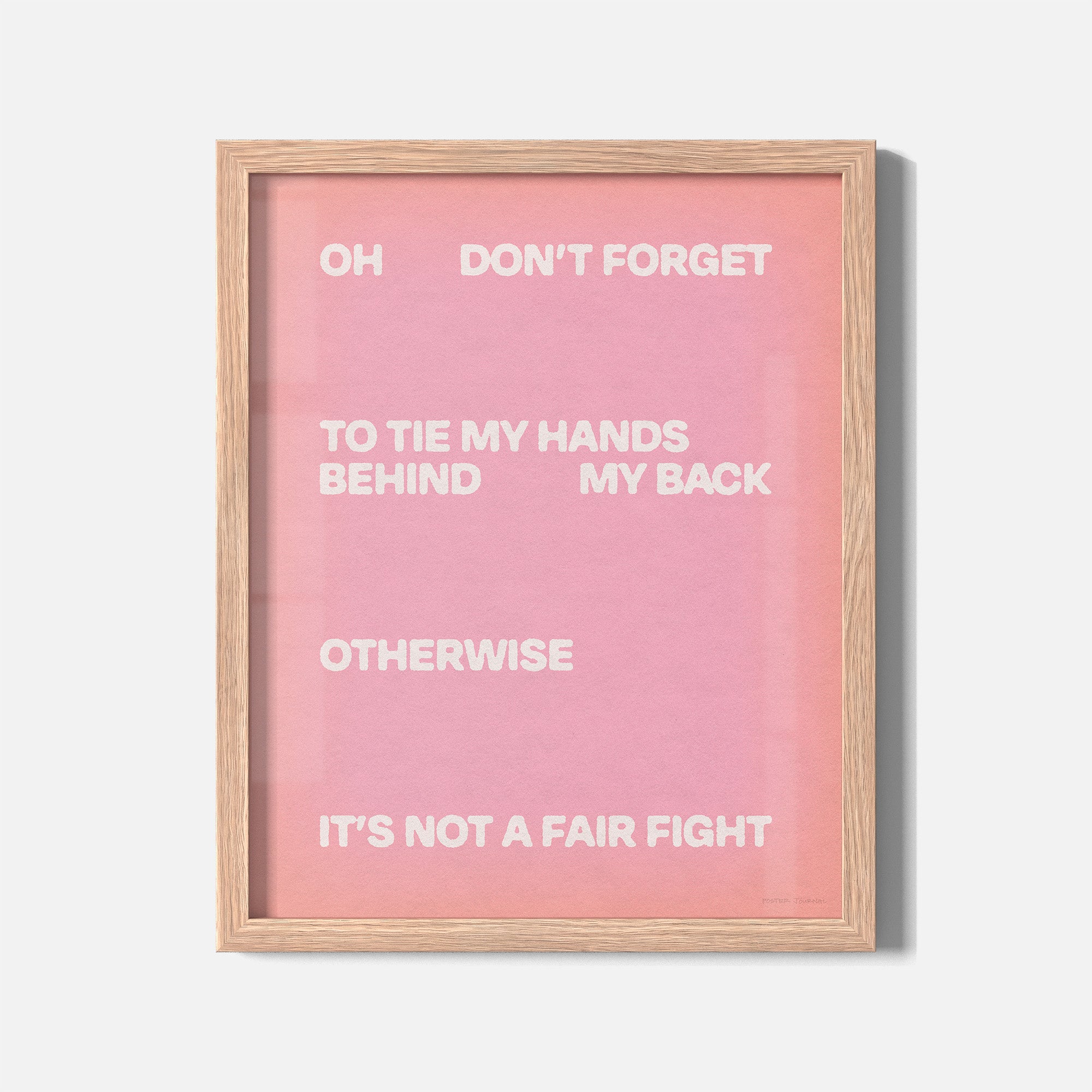 FIGHT PRINT