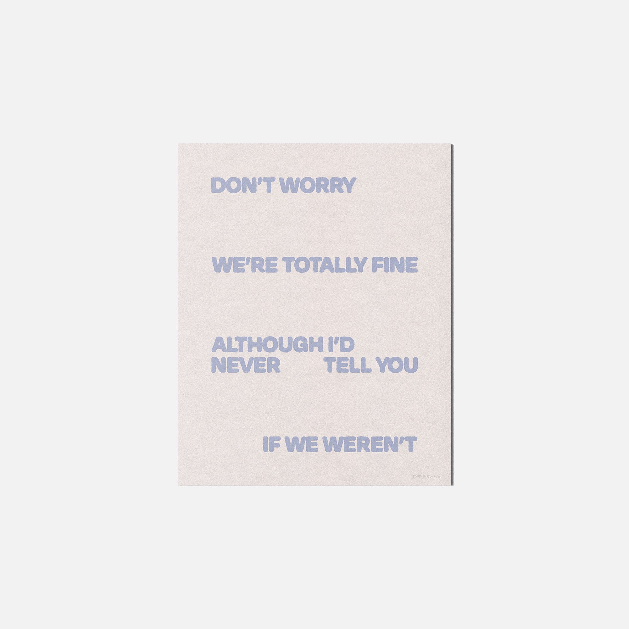 FINE PRINT