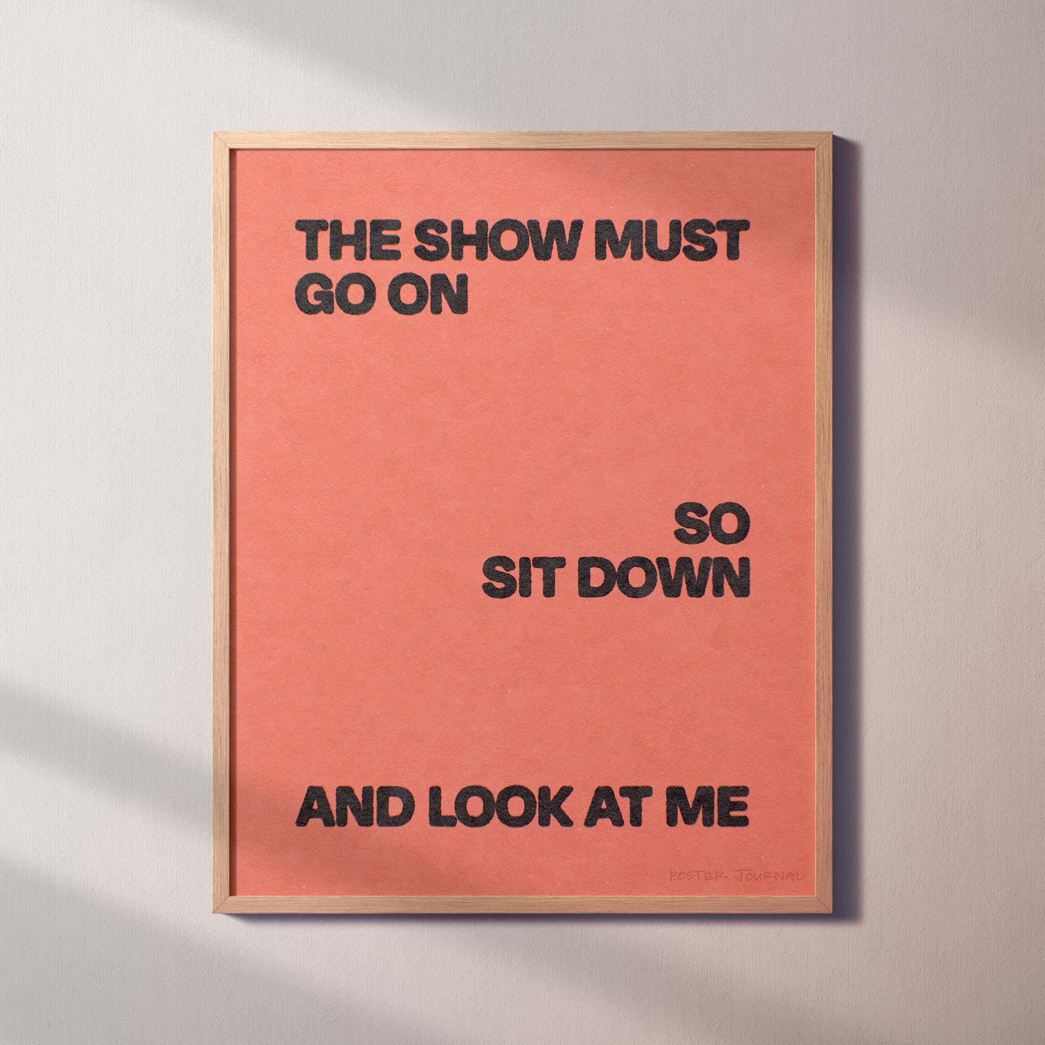 SHOW PRINT