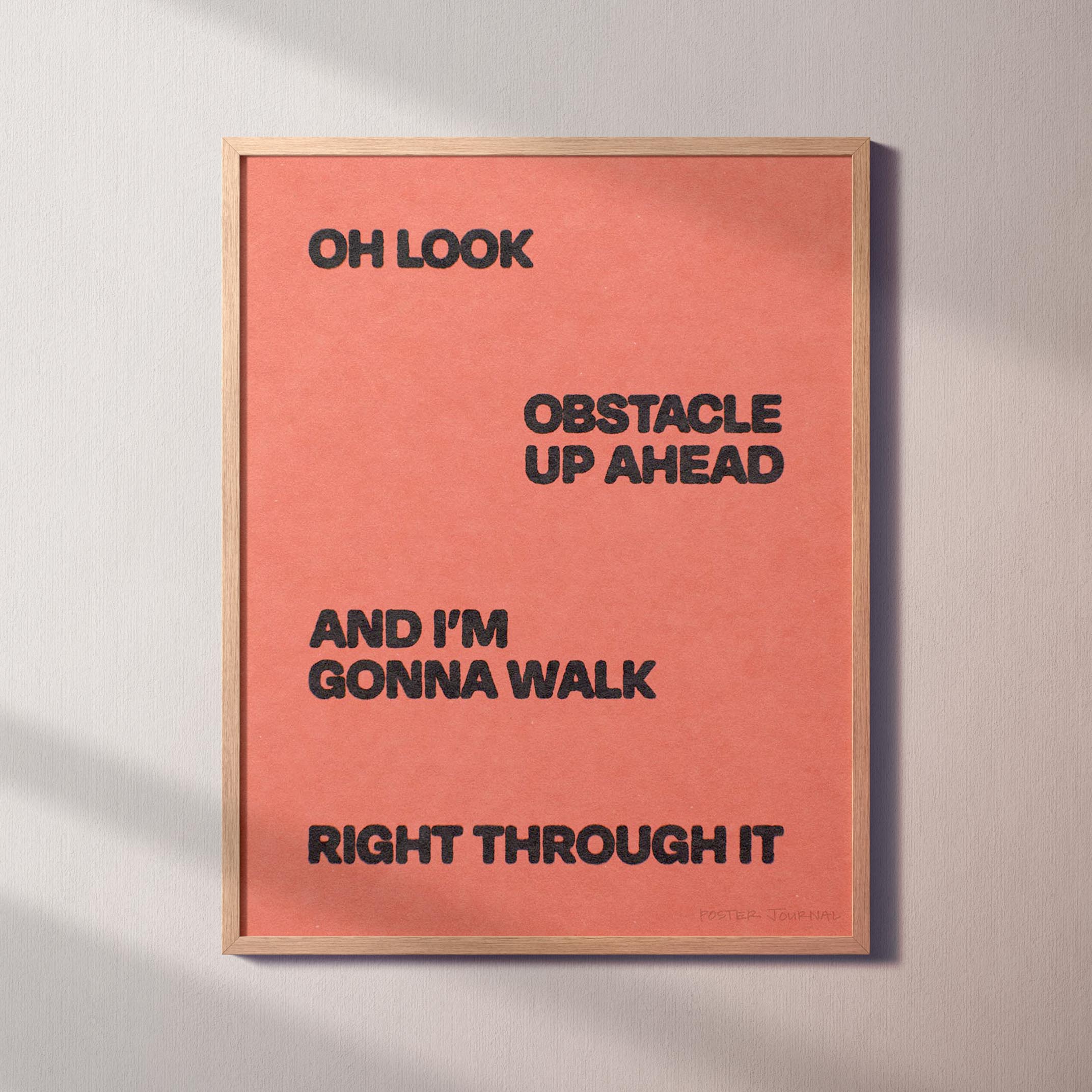 OBSTACLE PRINT