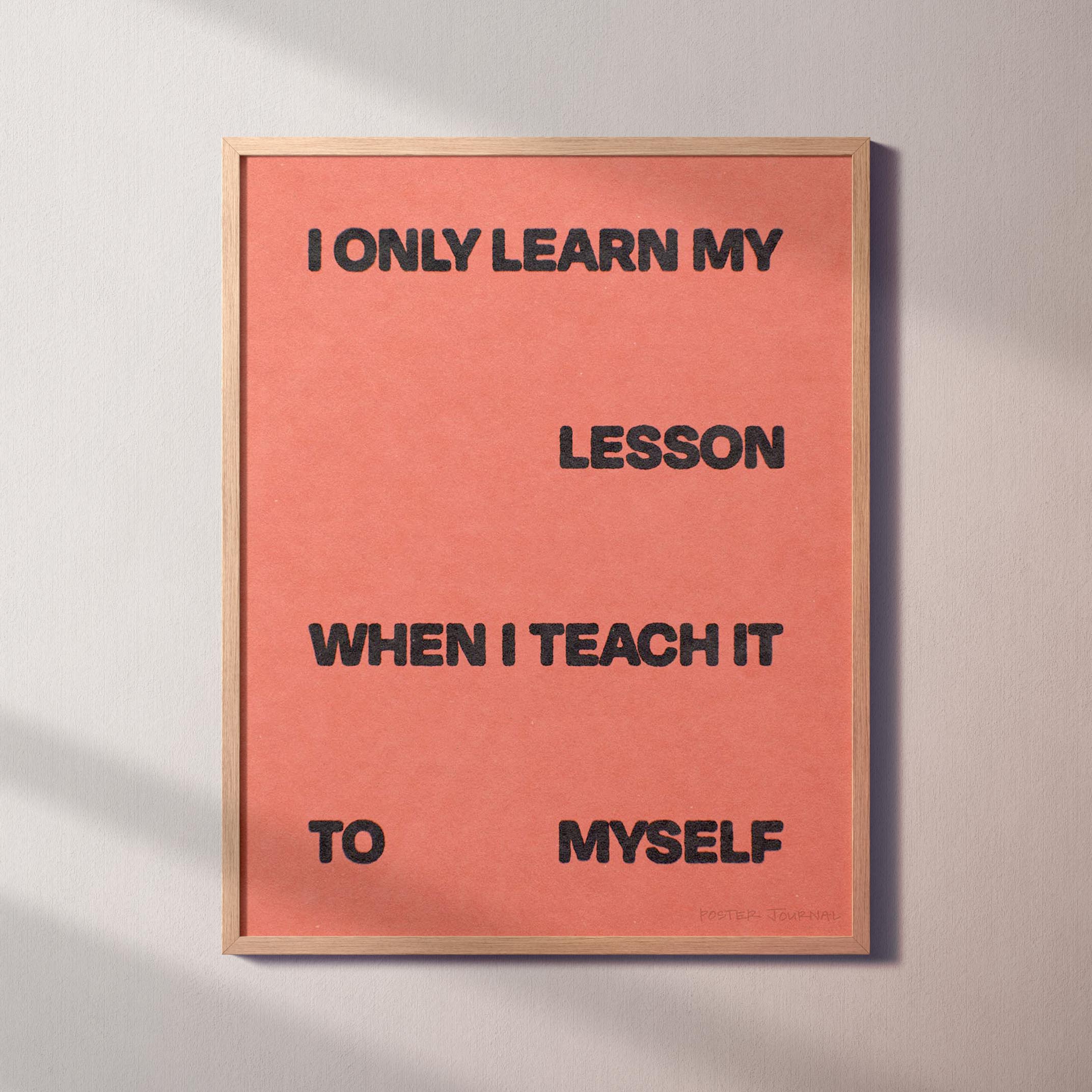 LESSON PRINT