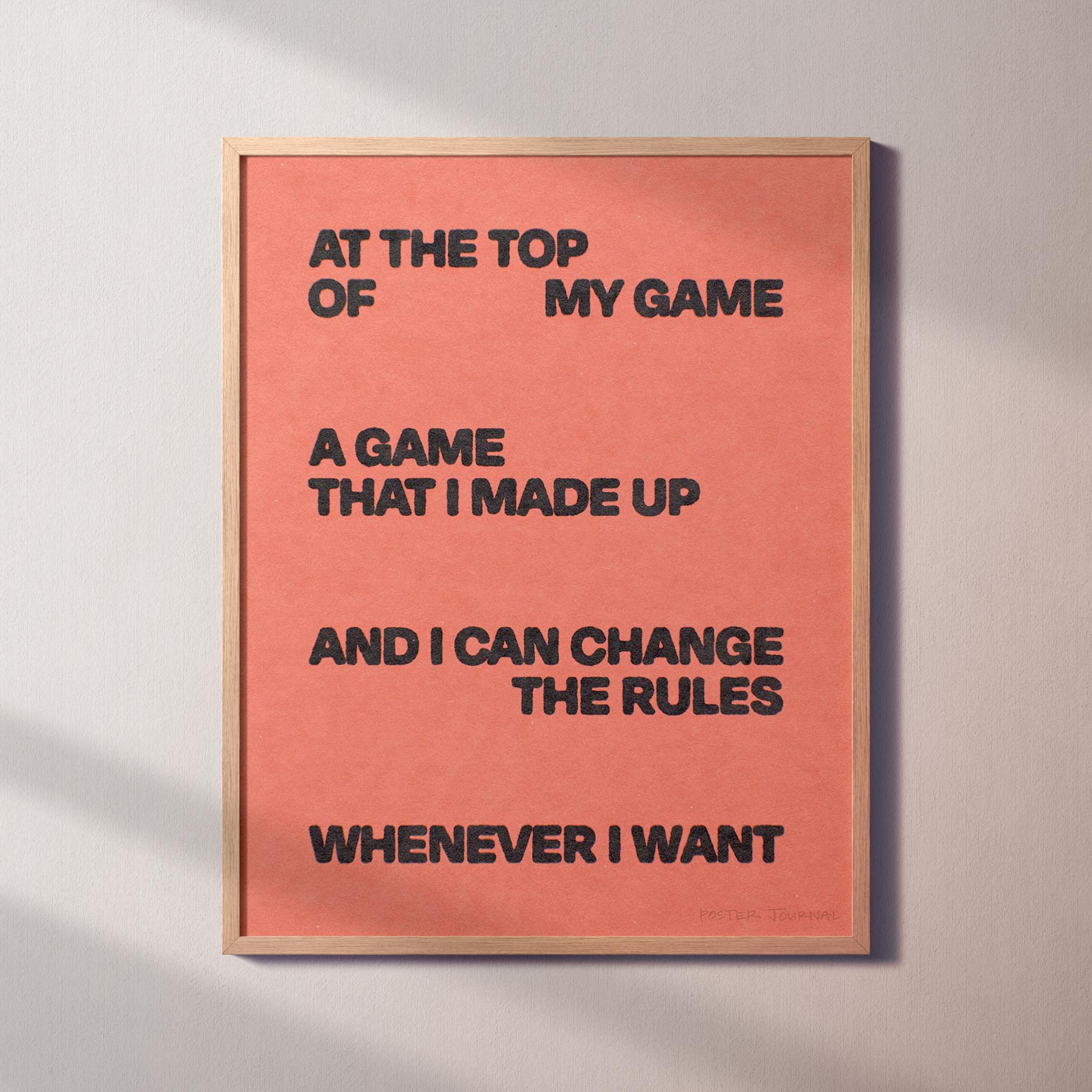 GAME PRINT