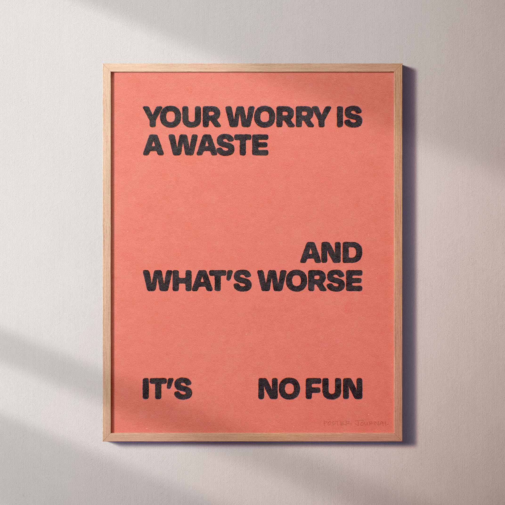 WORRY PRINT