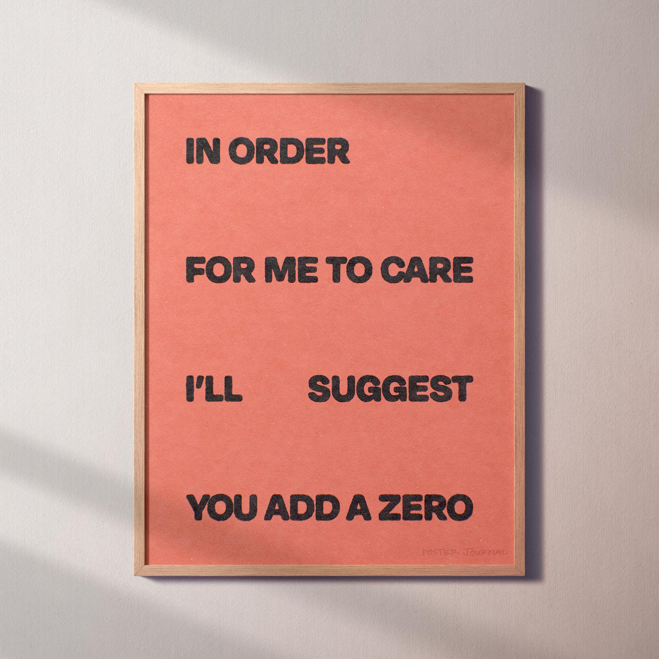 ZERO PRINT