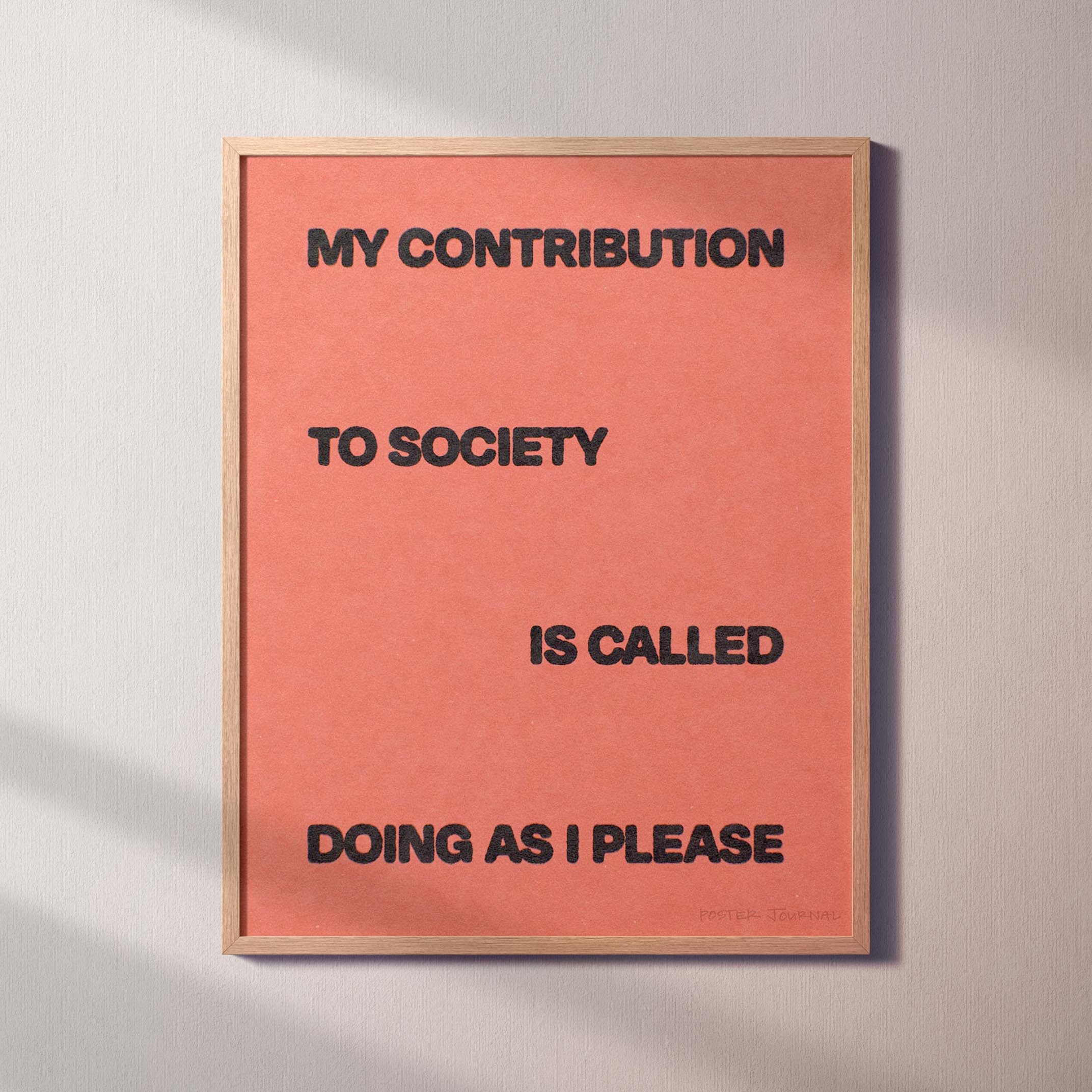 CONTRIBUTION PRINT