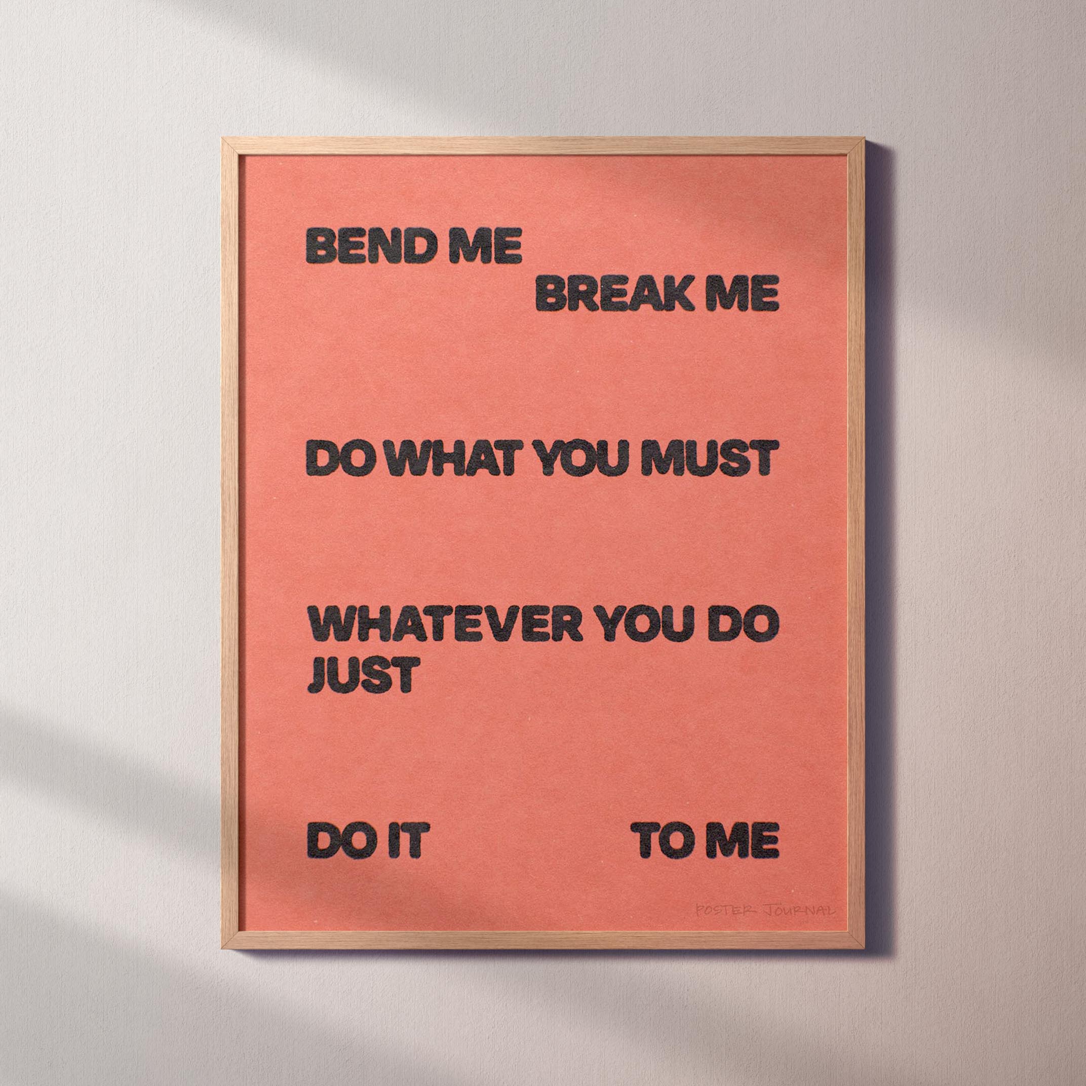 BEND PRINT