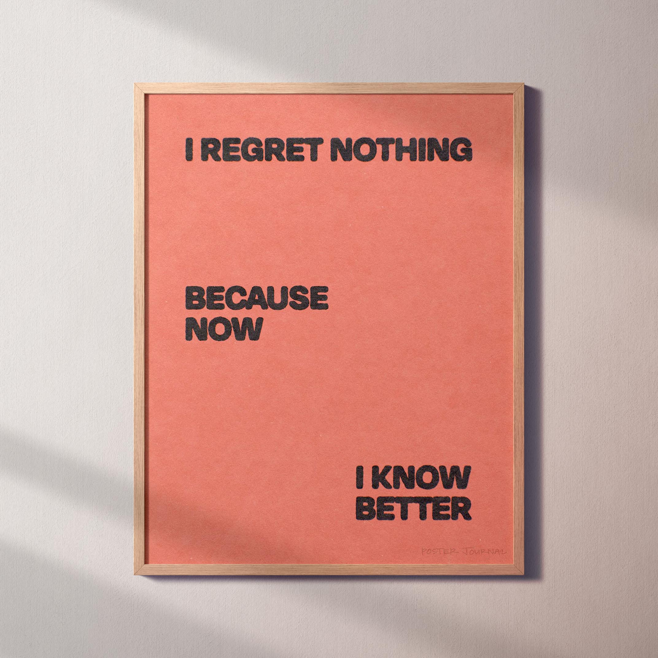 REGRET PRINT