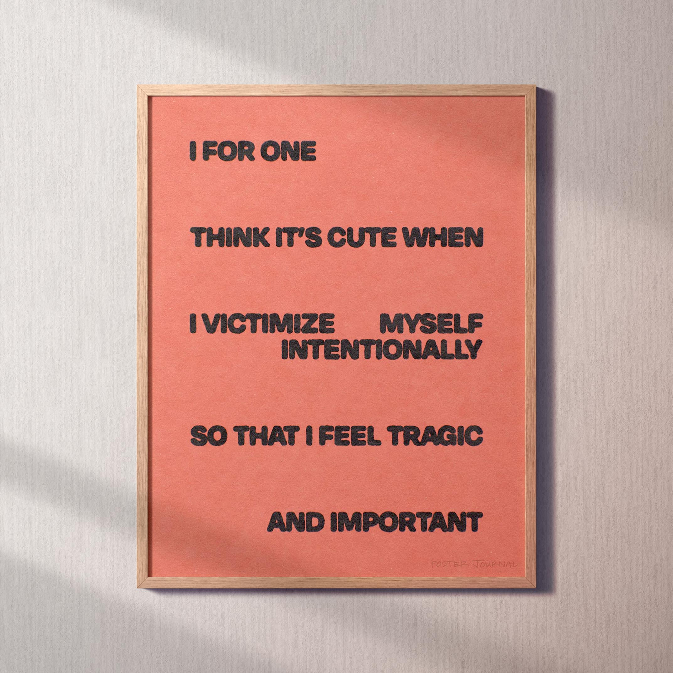TRAGIC PRINT