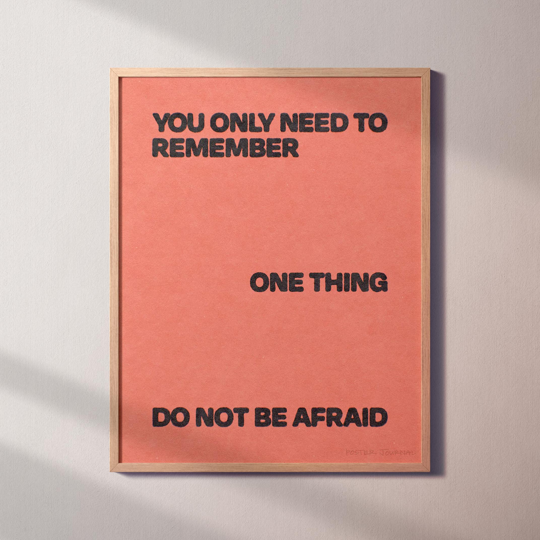 AFRAID PRINT