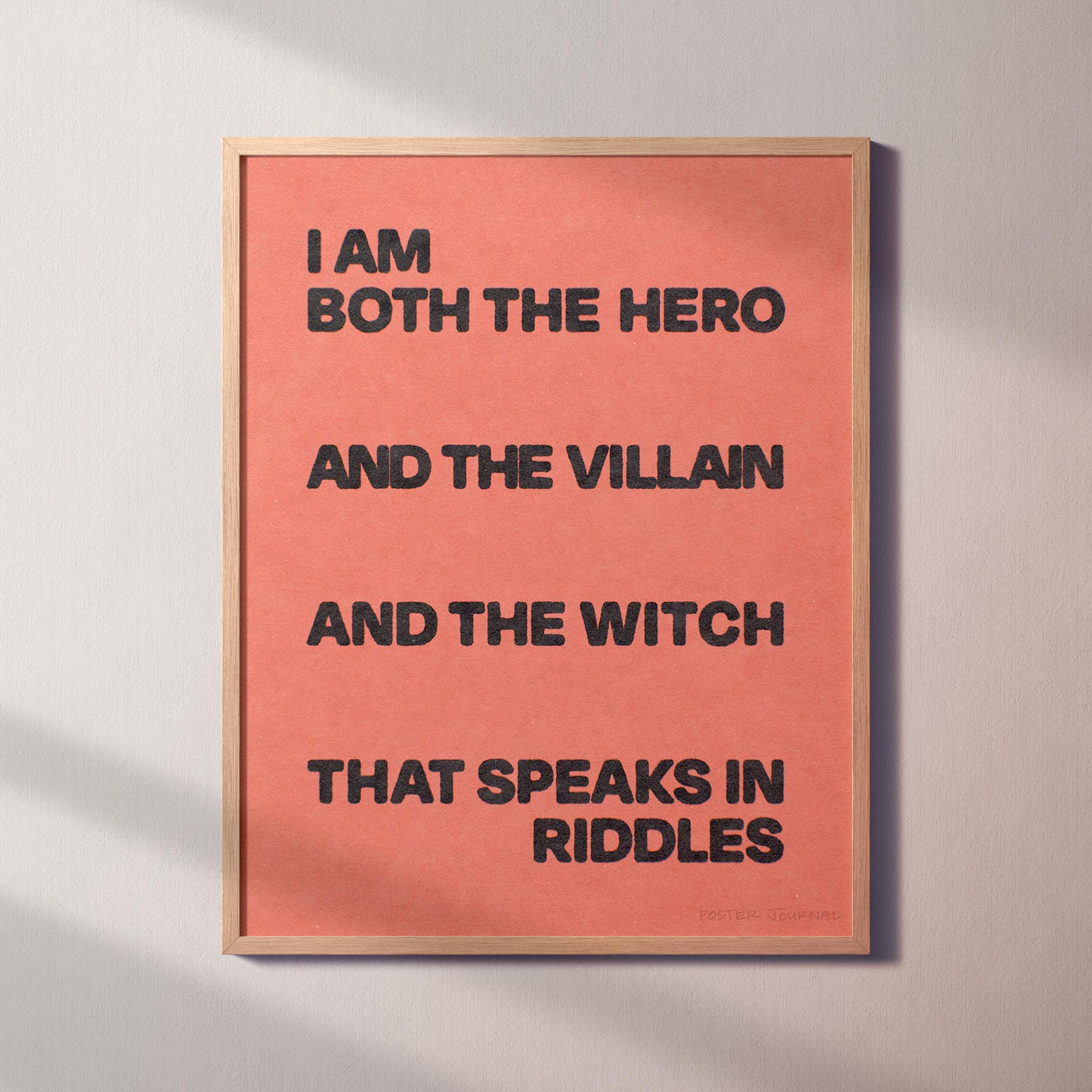 VILLAIN PRINT
