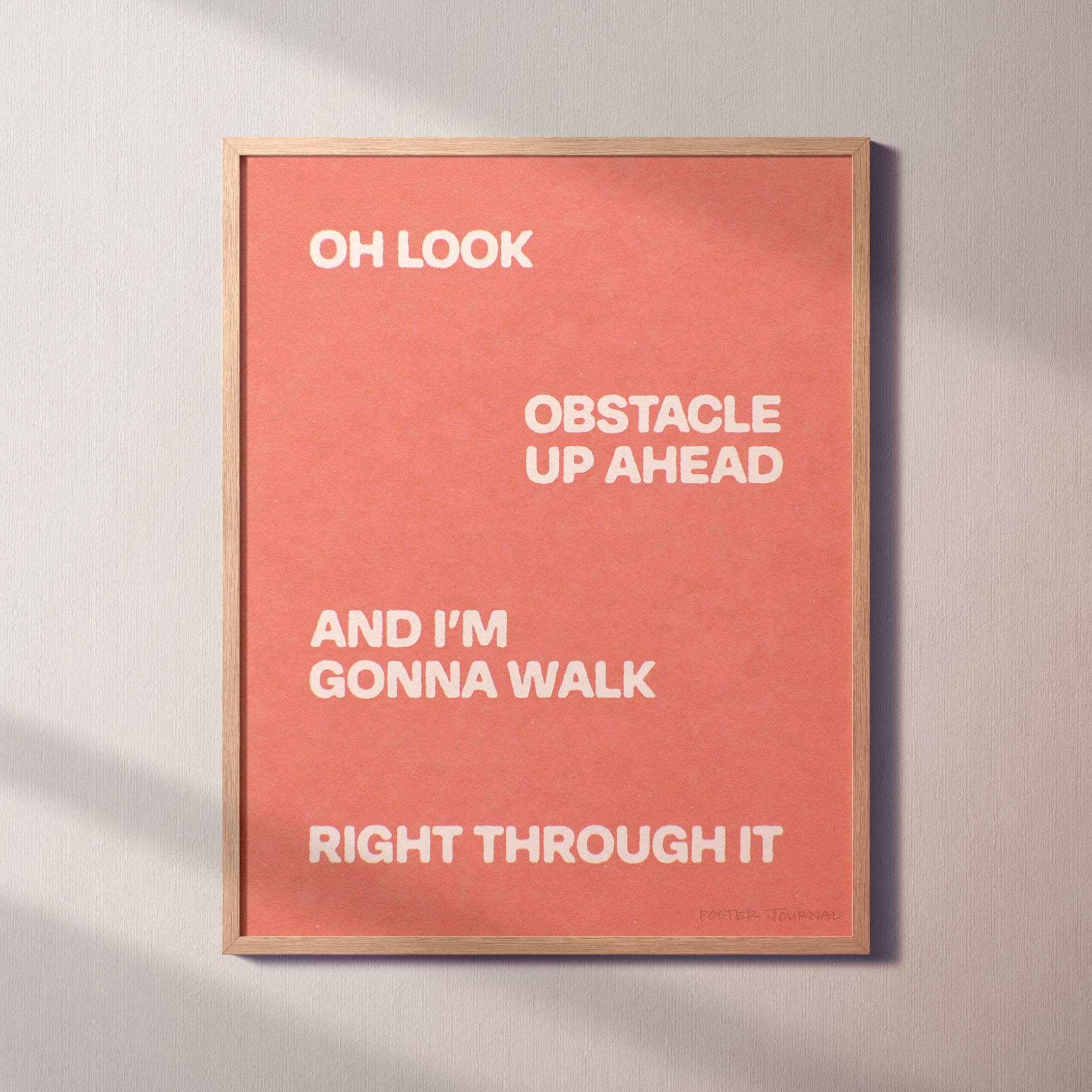 OBSTACLE PRINT