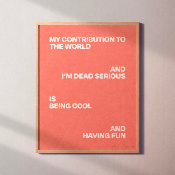 SERIOUS PRINT