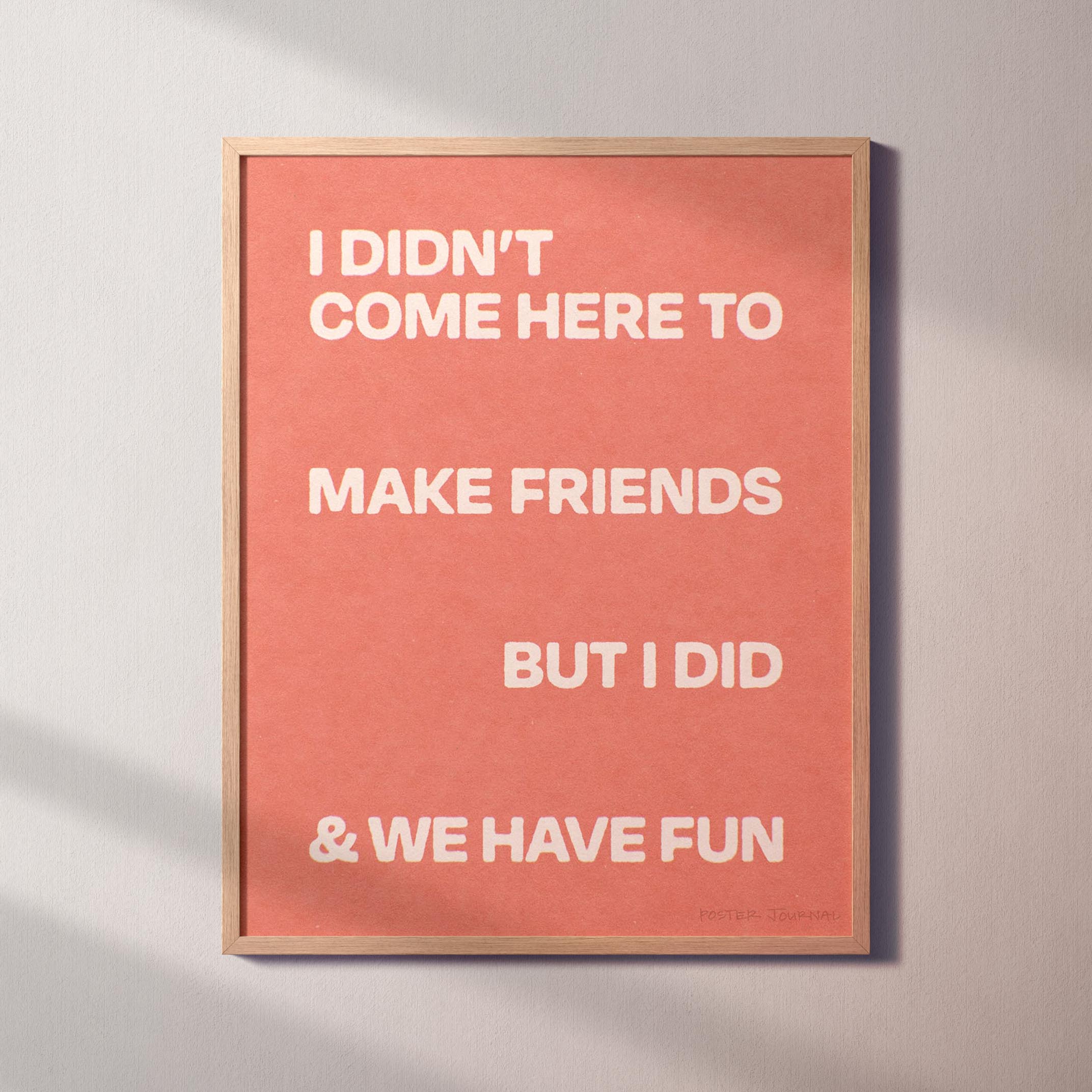 FRIENDS PRINT