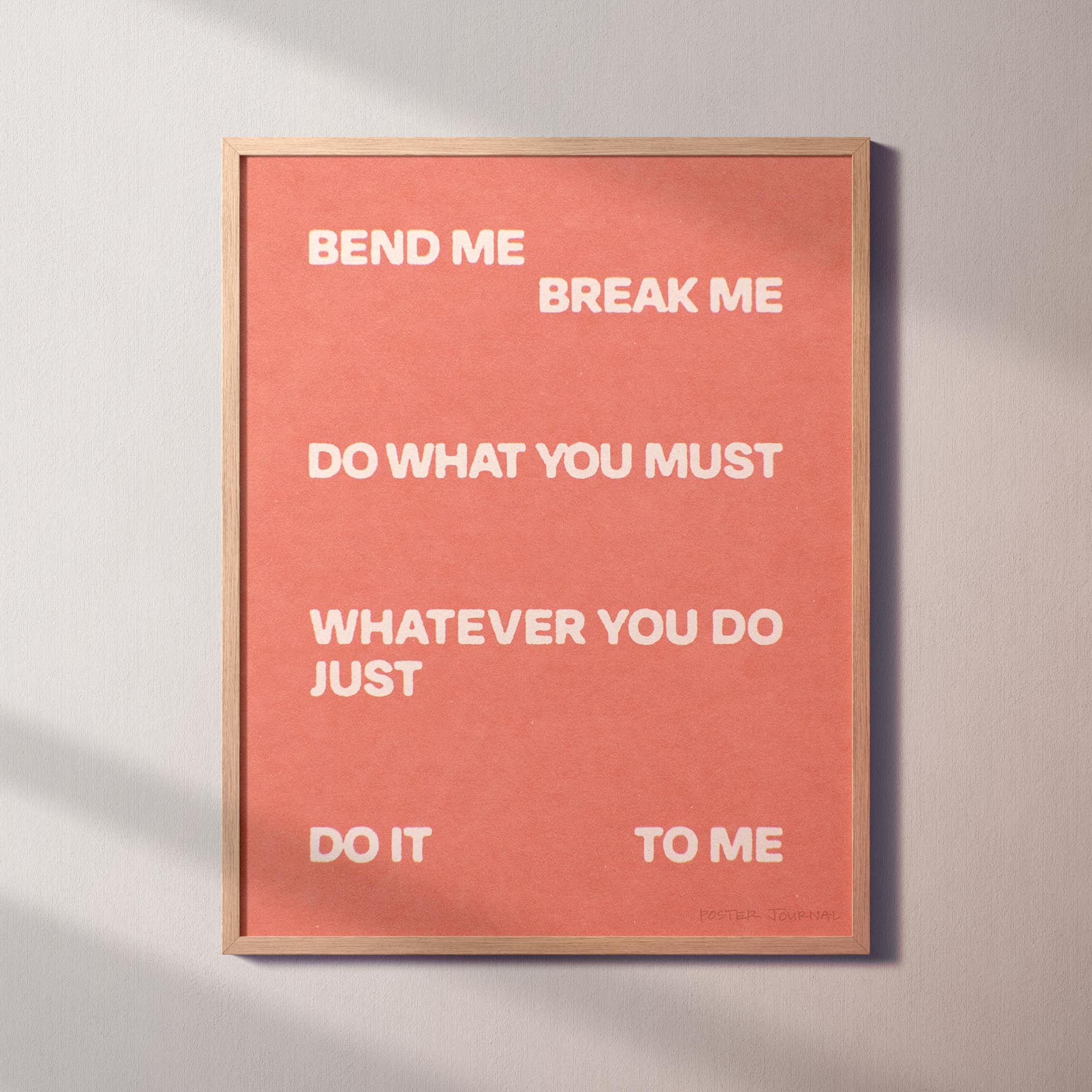 BEND PRINT
