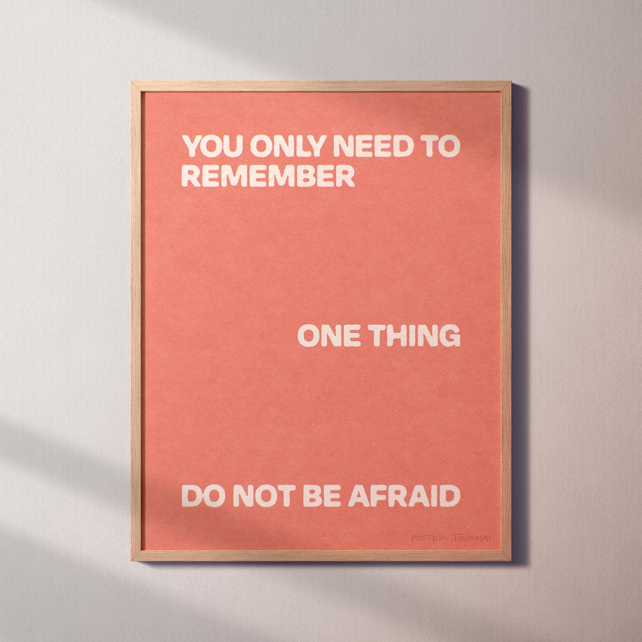 AFRAID PRINT