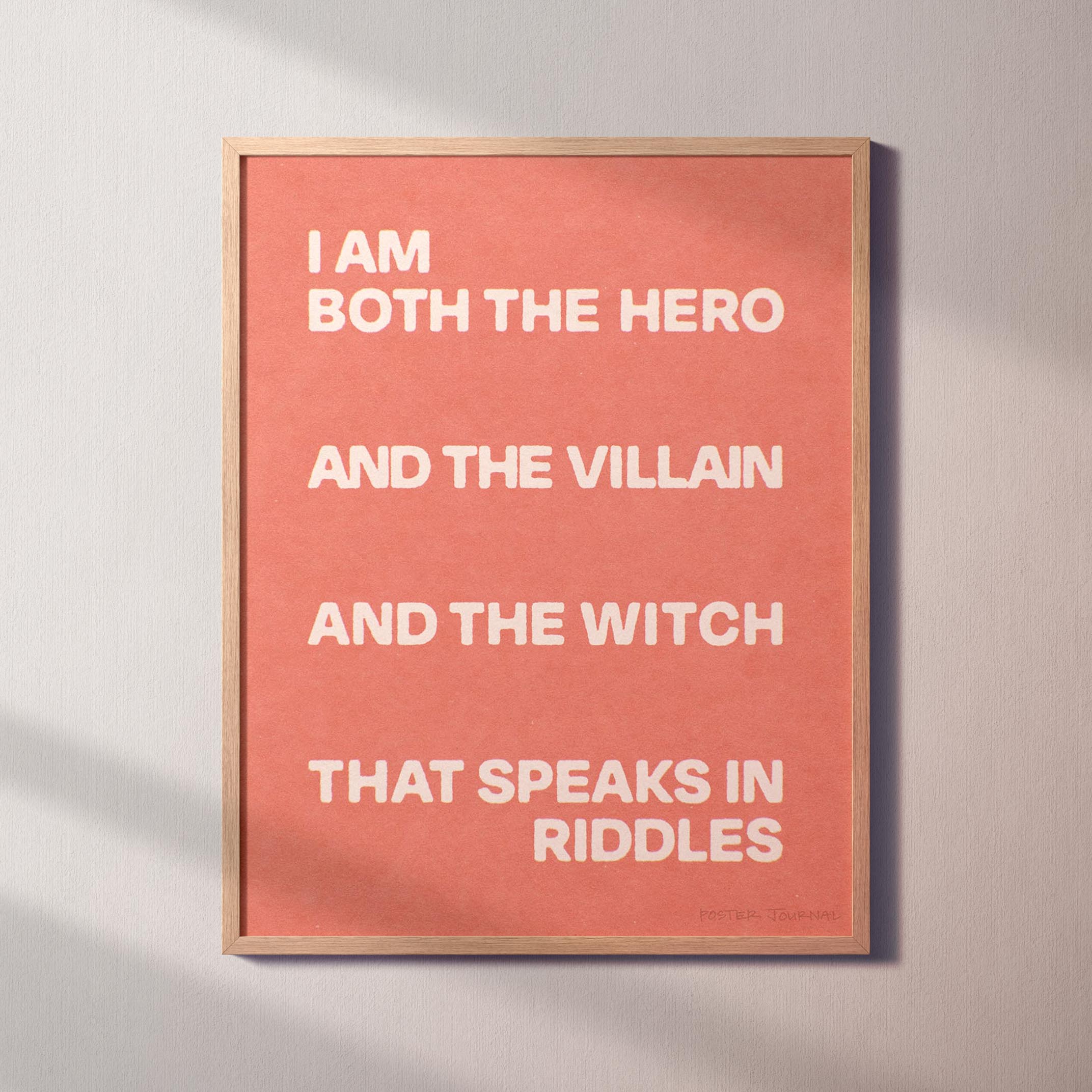 VILLAIN PRINT