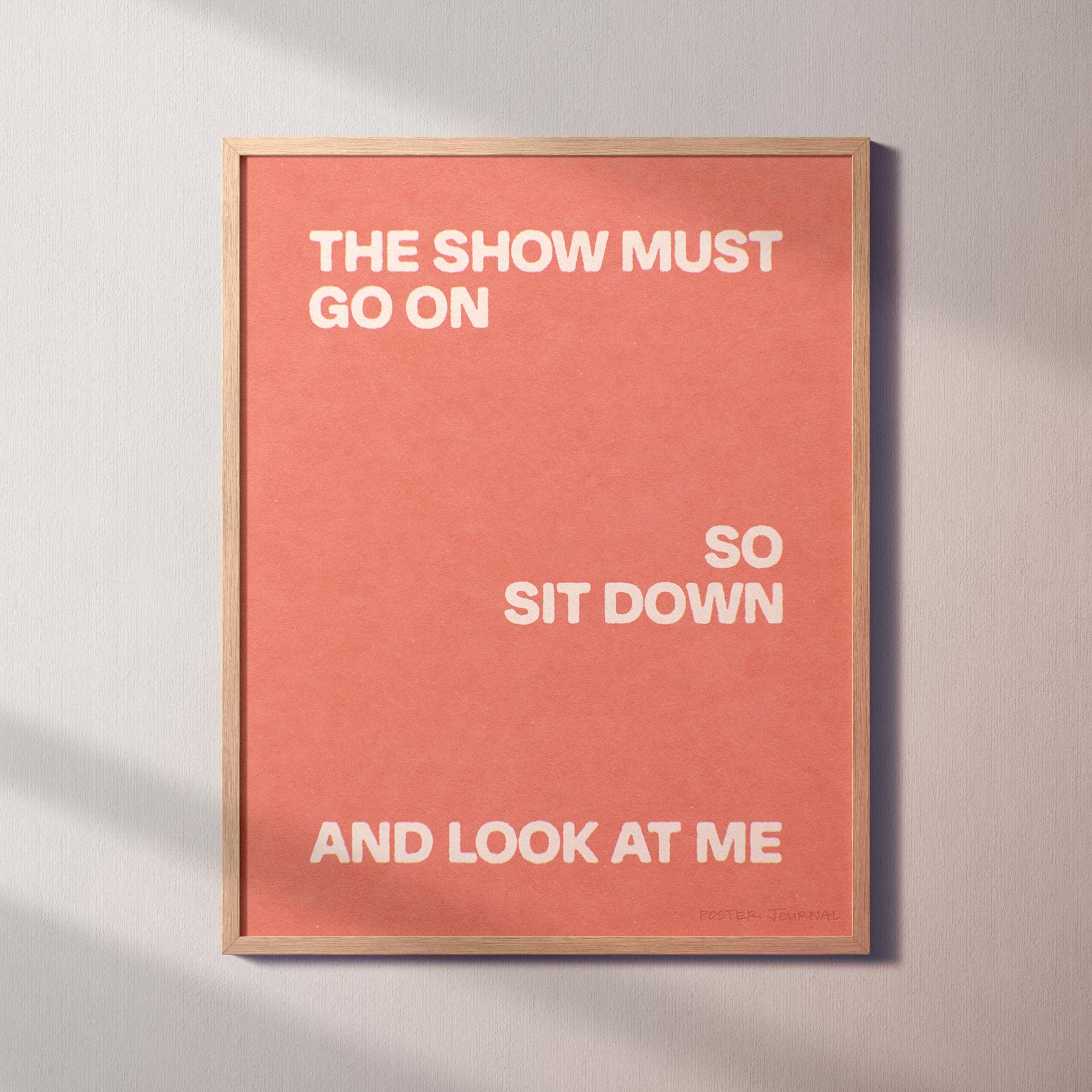 SHOW PRINT