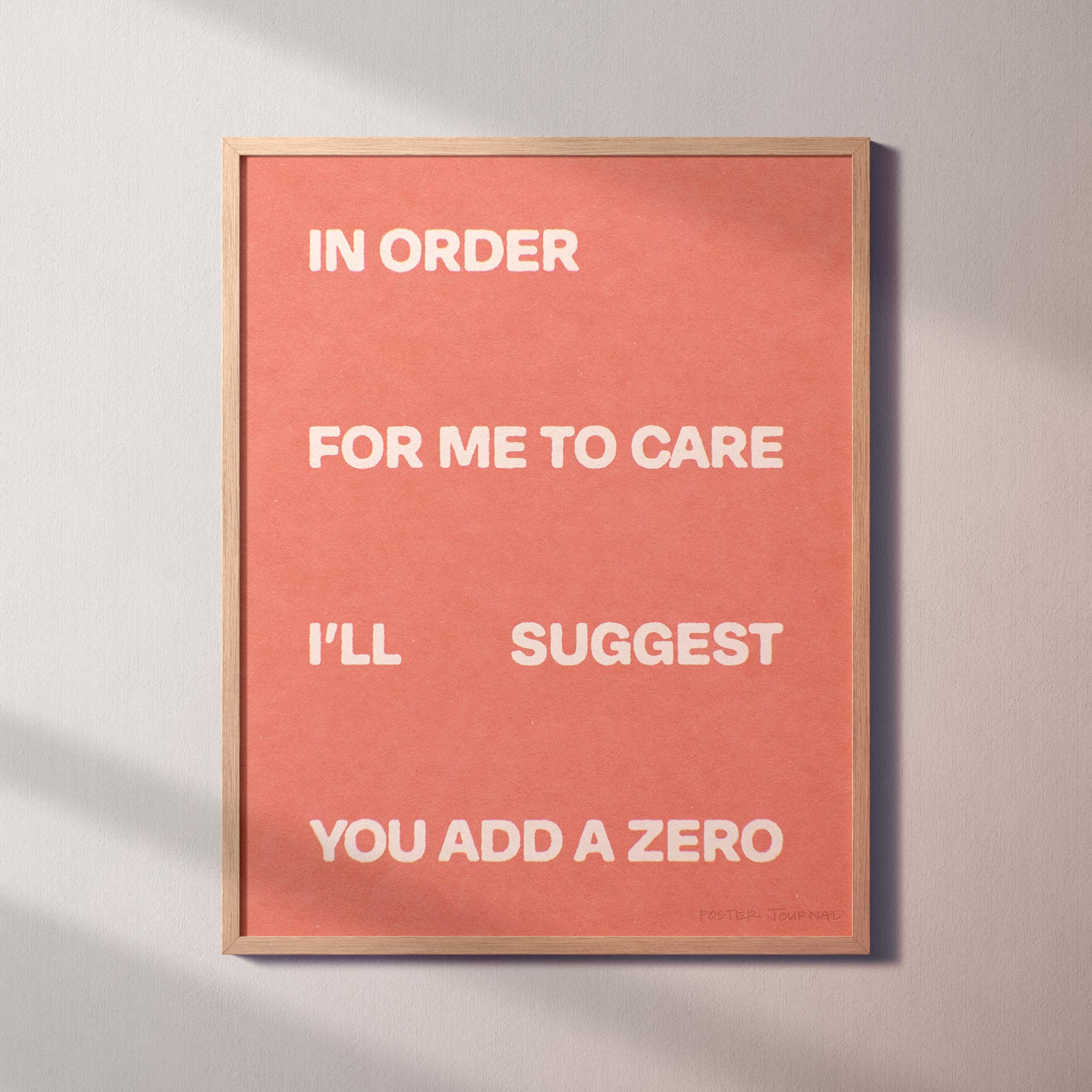 ZERO PRINT