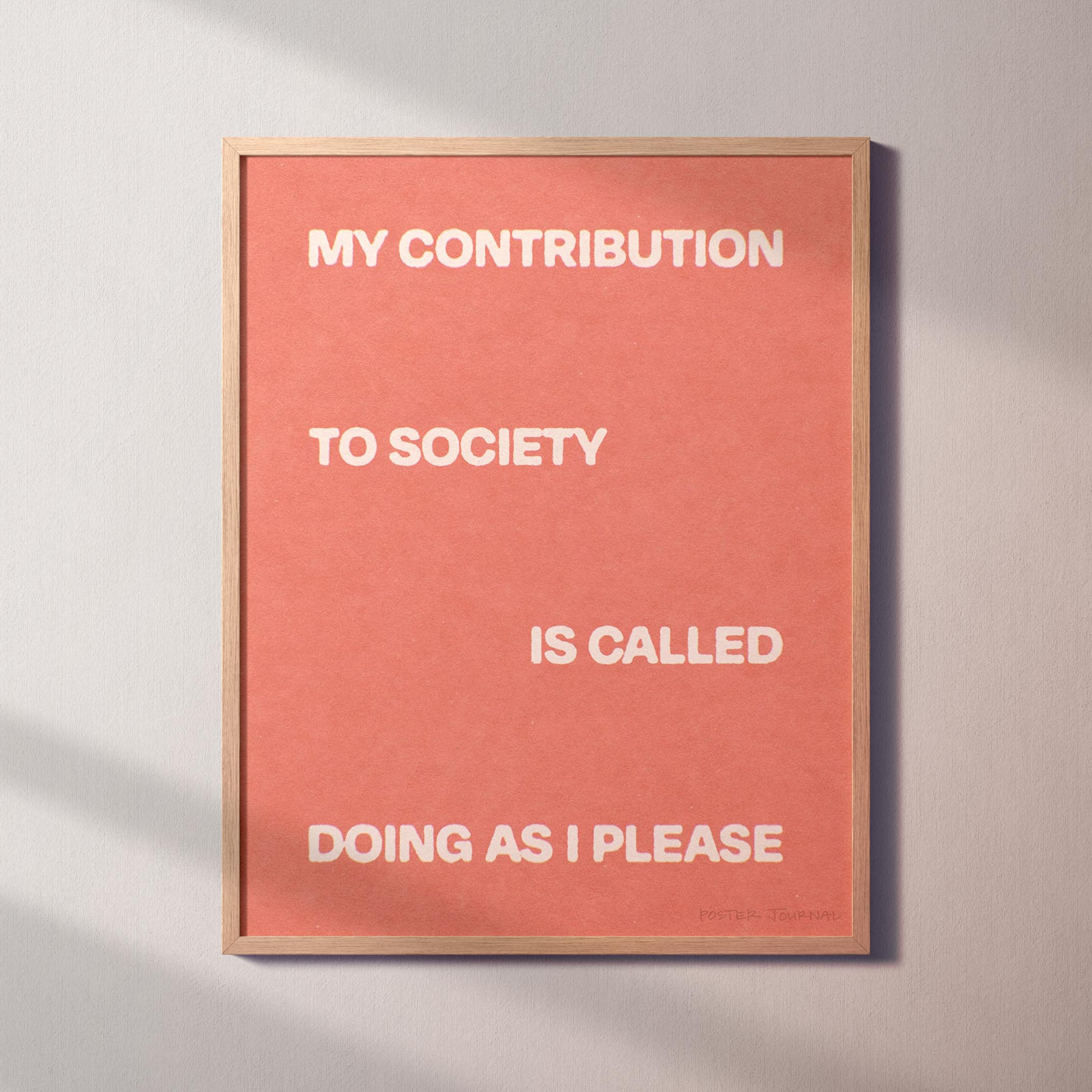 CONTRIBUTION PRINT