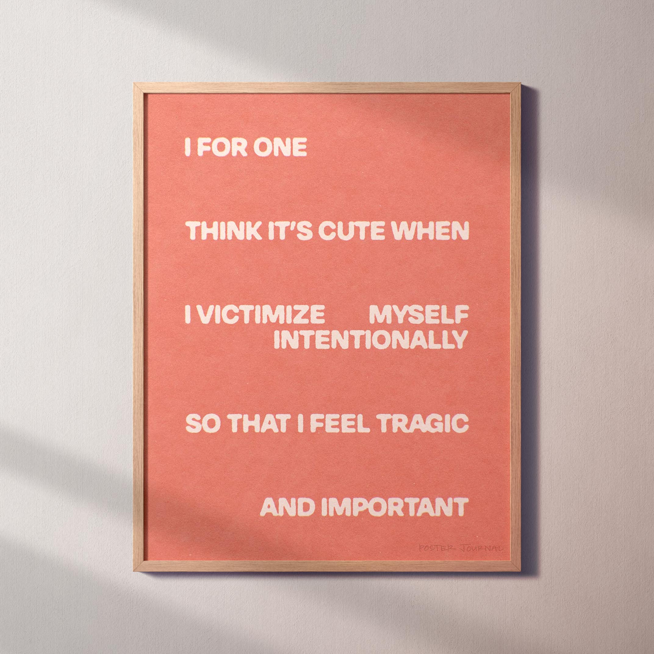 TRAGIC PRINT