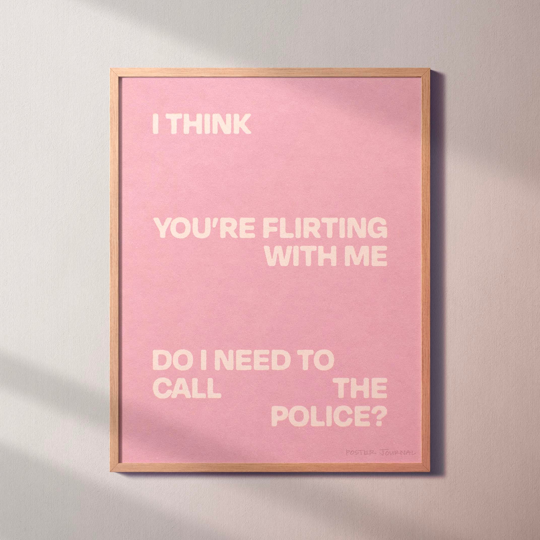 FLIRTING PRINT